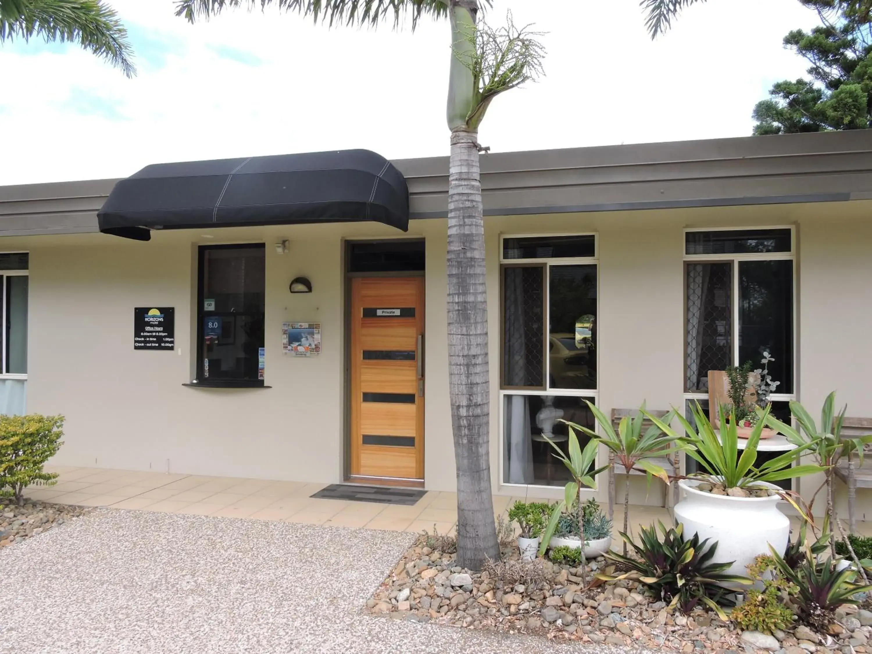 Facade/entrance, Property Building in Horizons Motel