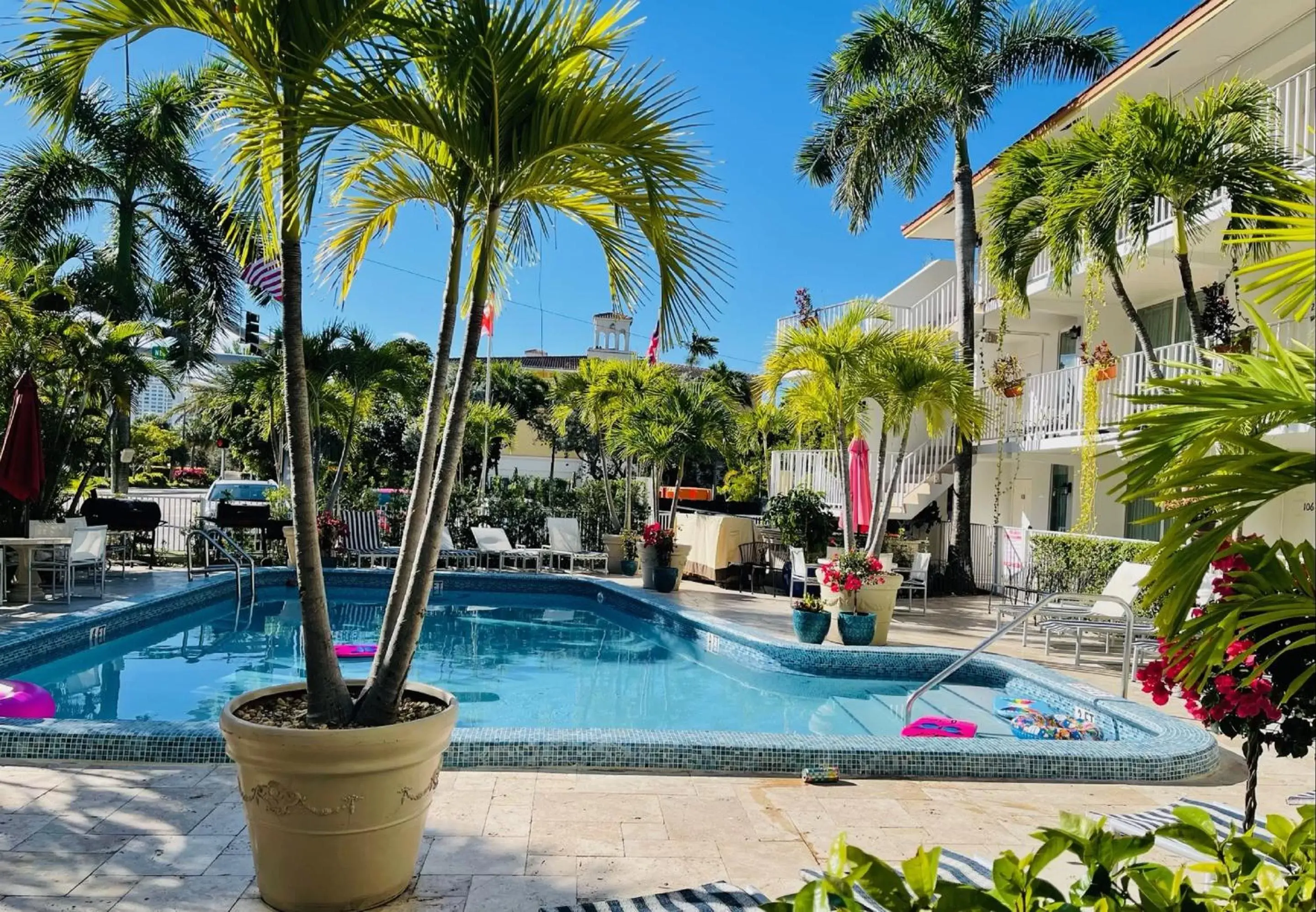 Swimming Pool in Ocean Mile Hotel