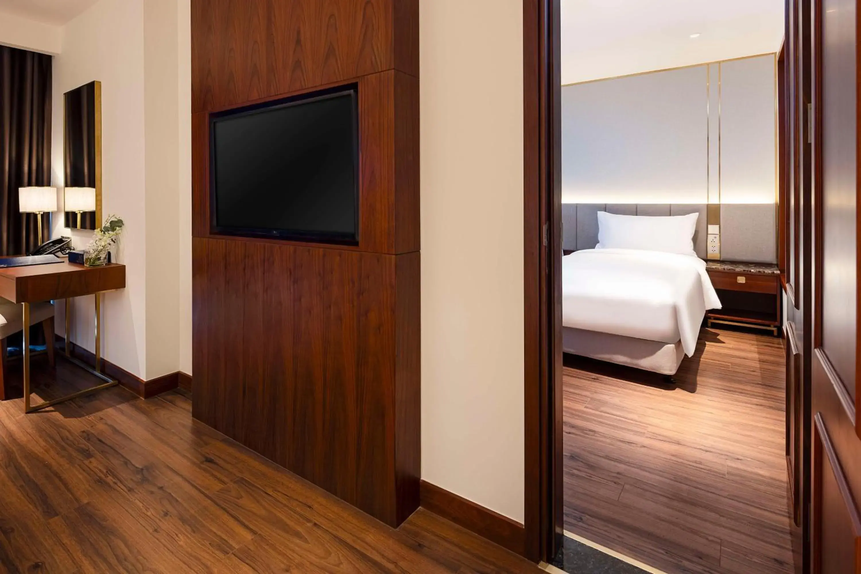 Bedroom, TV/Entertainment Center in Best Western Premier Marvella Nha Trang