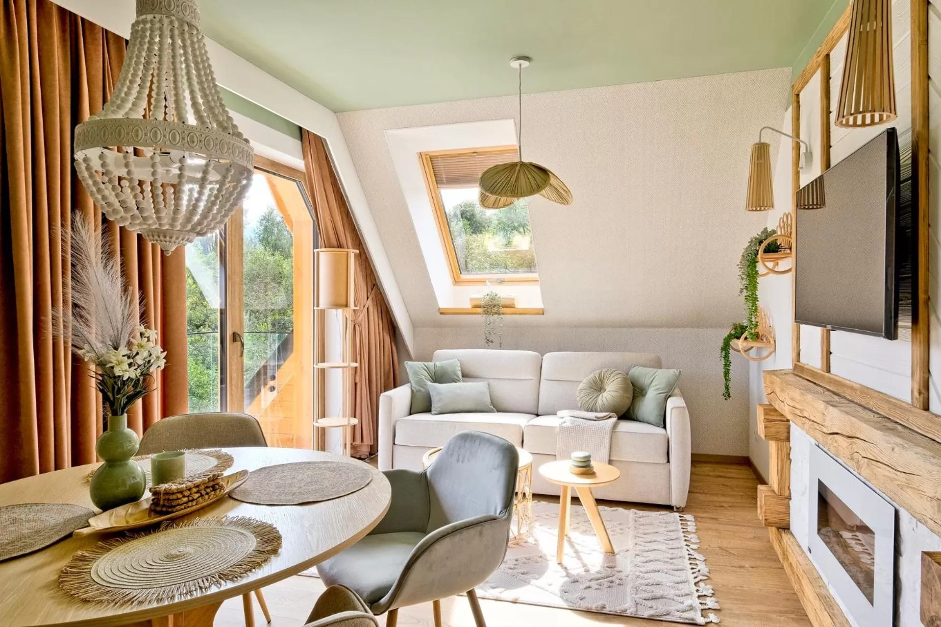 Living room in Rezydencja Górska Odkryj Zakopane