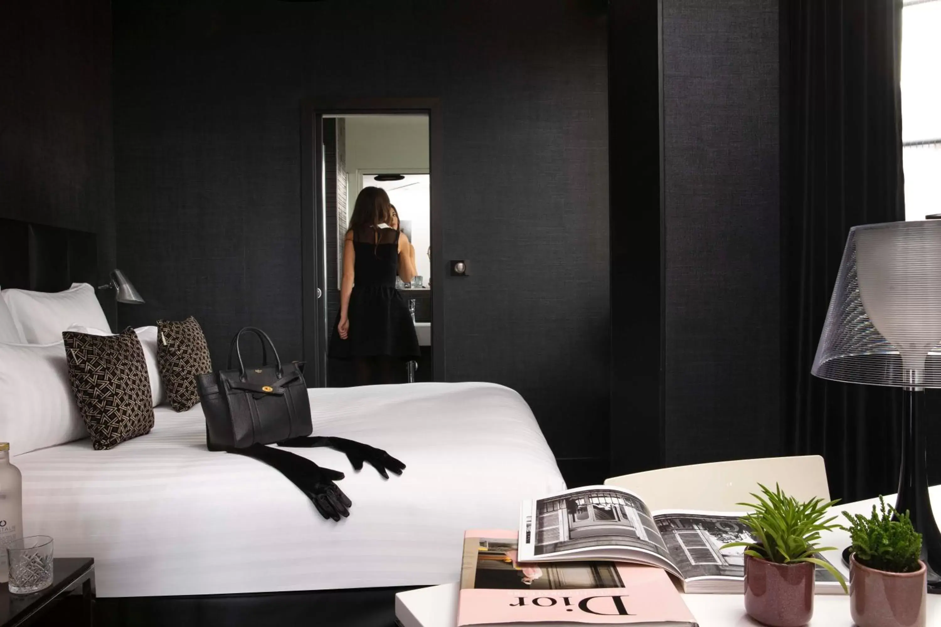 Bedroom, Bed in First Hotel Paris Tour Eiffel Bedroom, Bed in First Hotel Paris Tour Eiffel