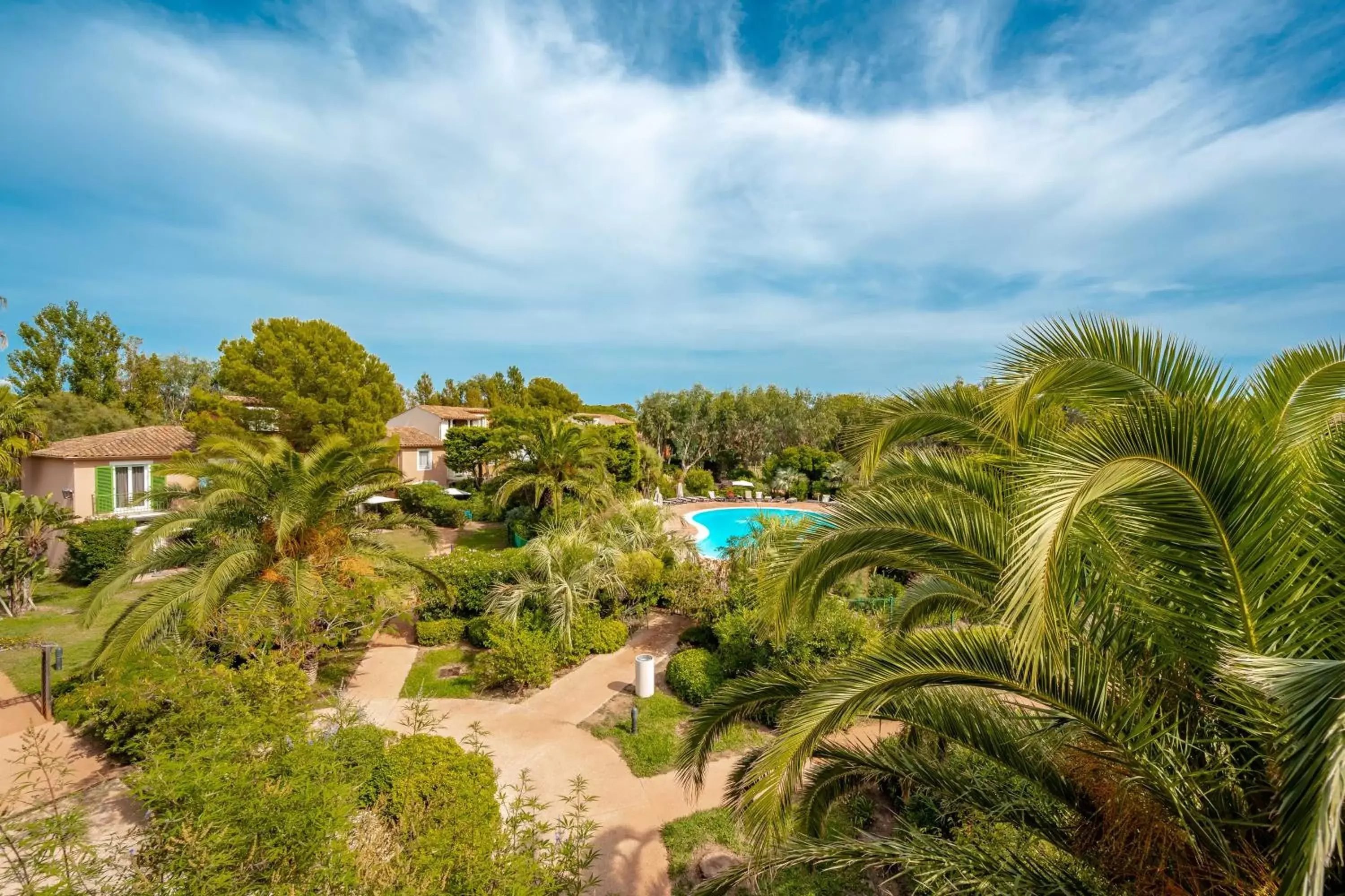 Spring, Pool View in Résidence Pierre & Vacances le Hameau de la Pinède