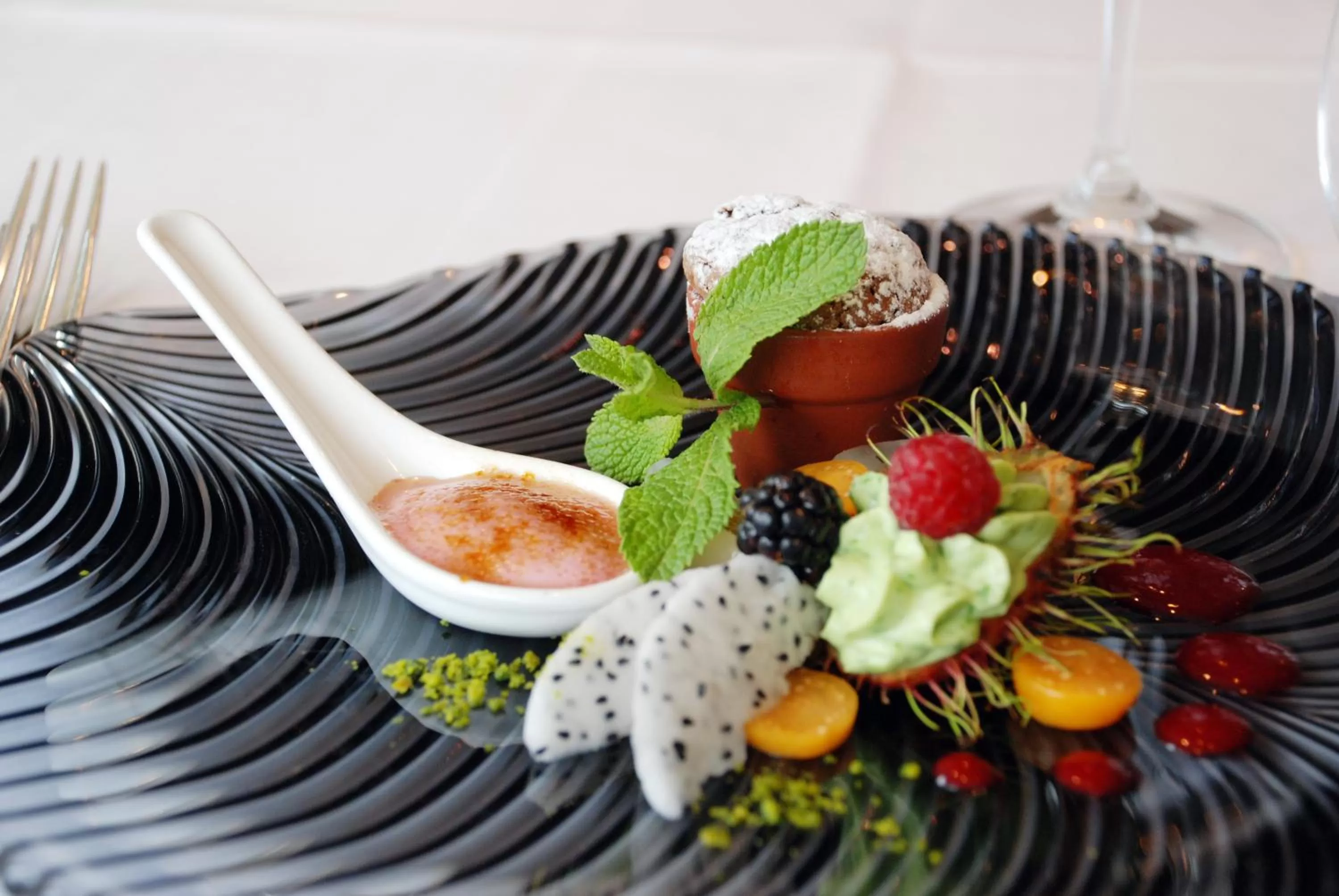 Food and drinks in Hotel des Balances