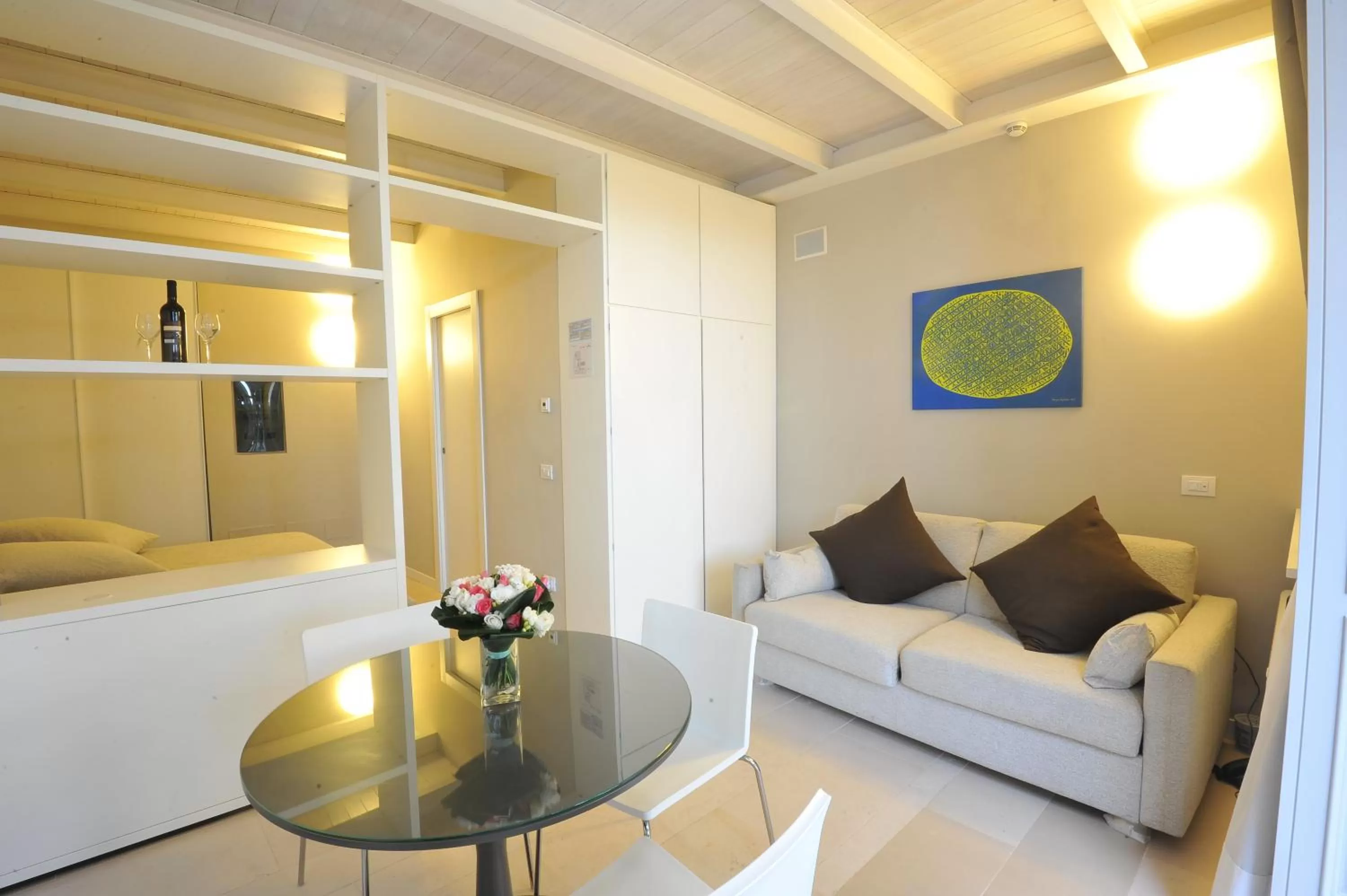 Living room in Villa Avellino Historic Residence