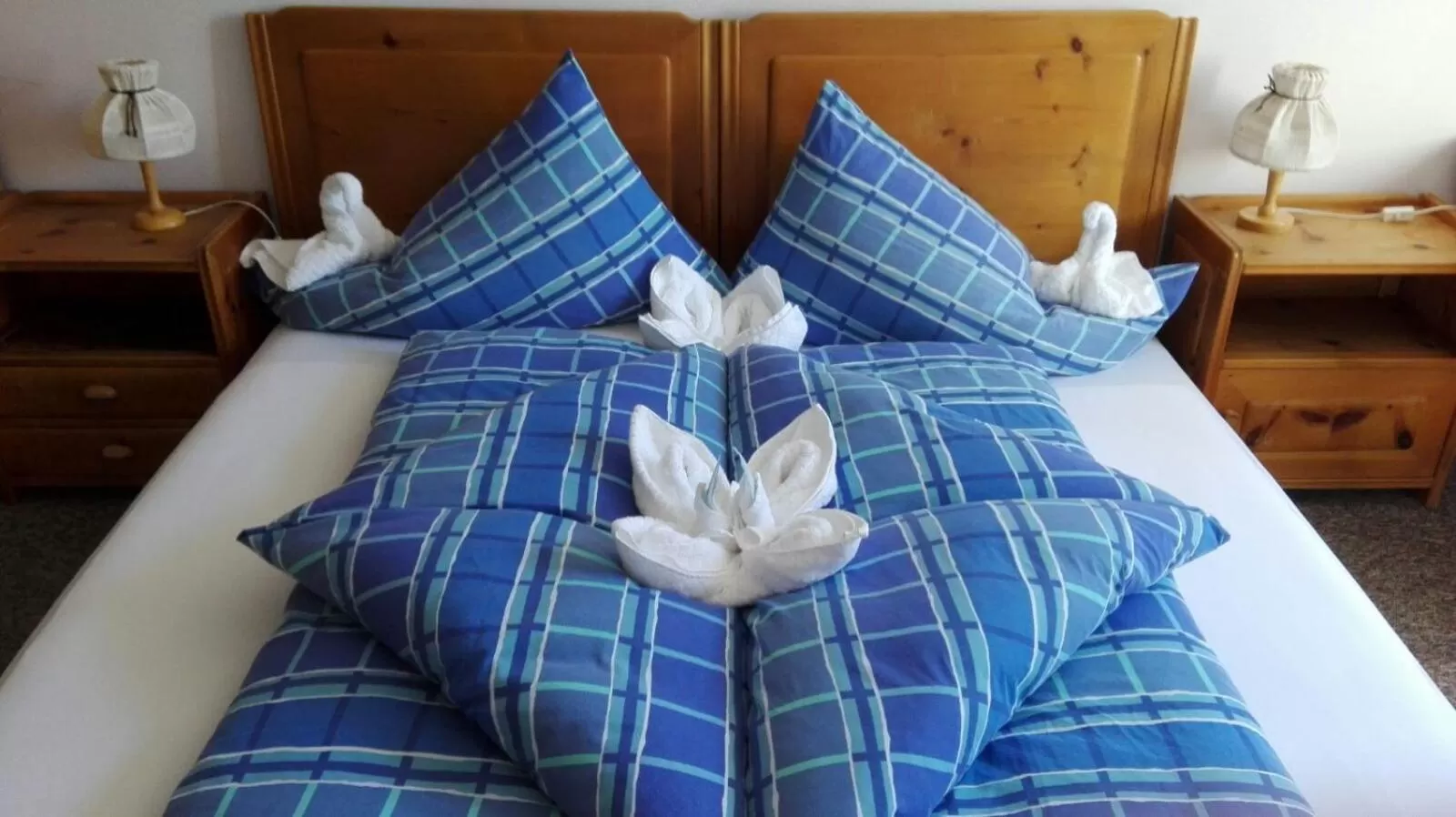 Bed in Hotel Quellenhof