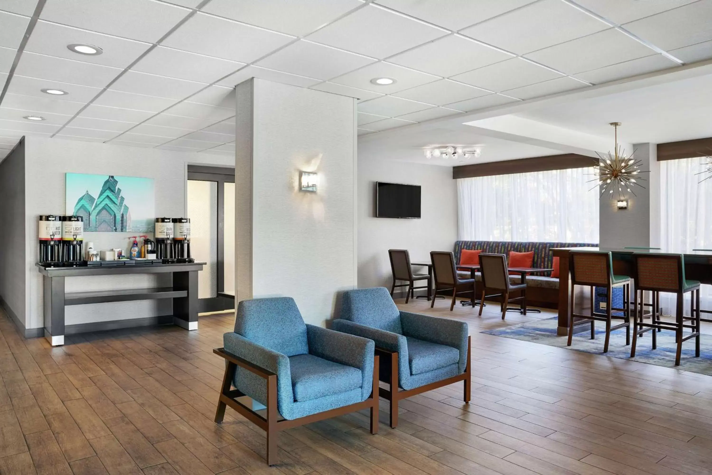 Lobby or reception in Hampton Inn Philadelphia/King of Prussia - Valley Forge