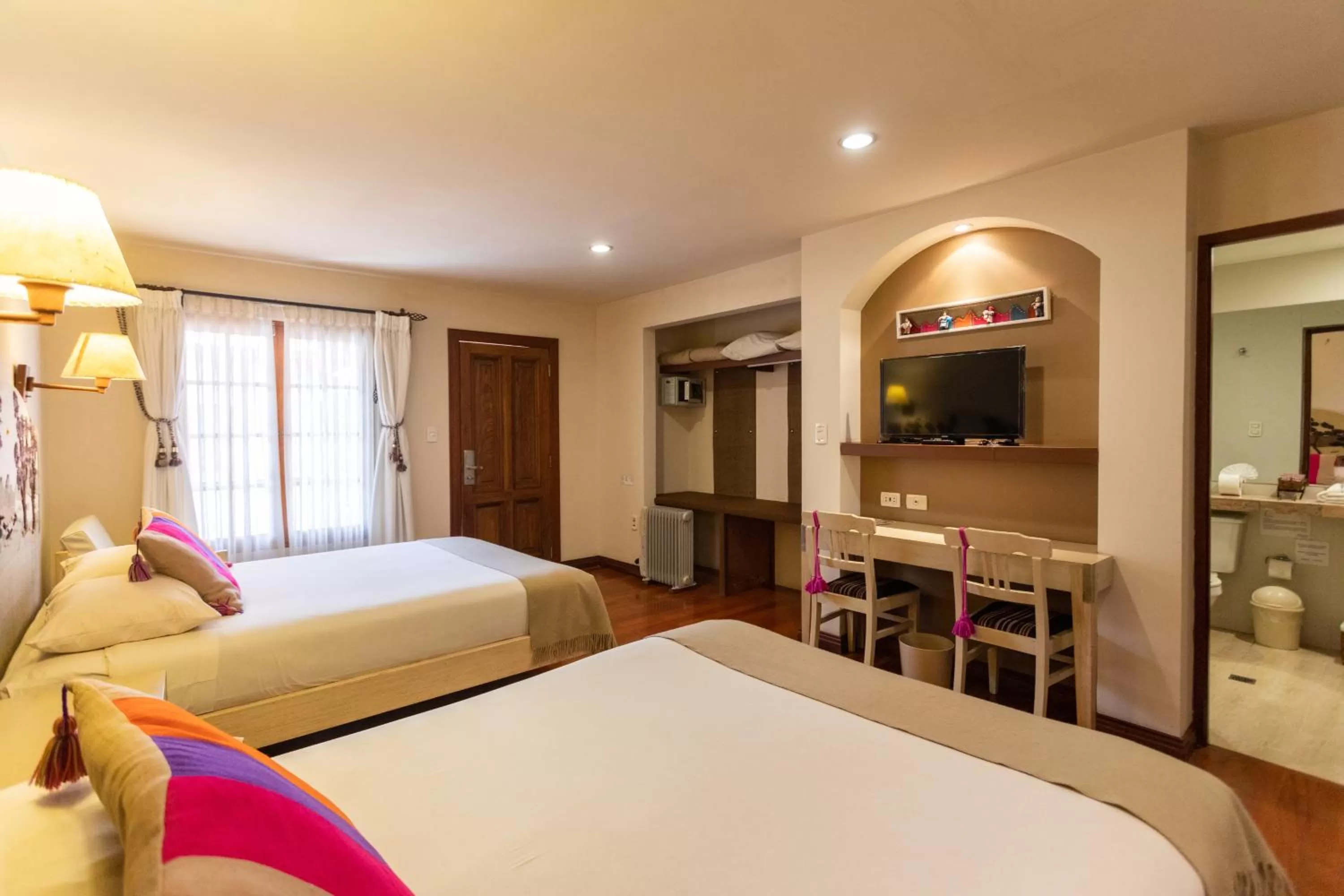 Bed in Hotel Rosario La Paz