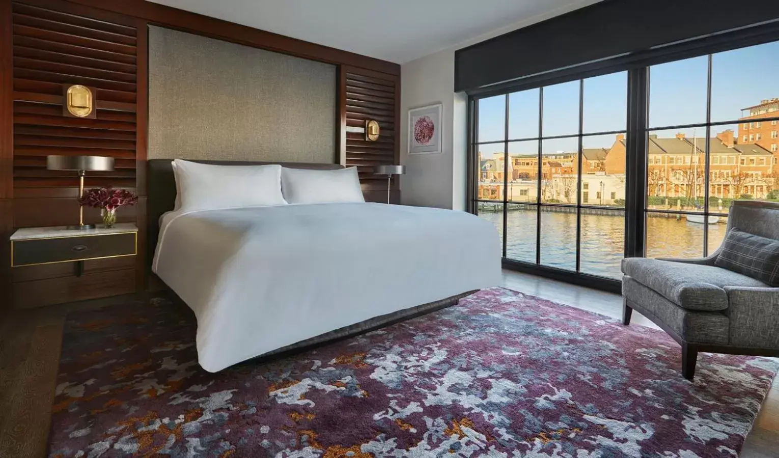 Bedroom, Bed in Sagamore Pendry Baltimore