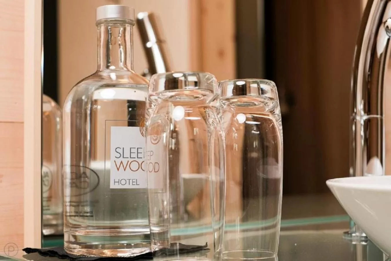 Decorative detail in Sleepwood Hotel