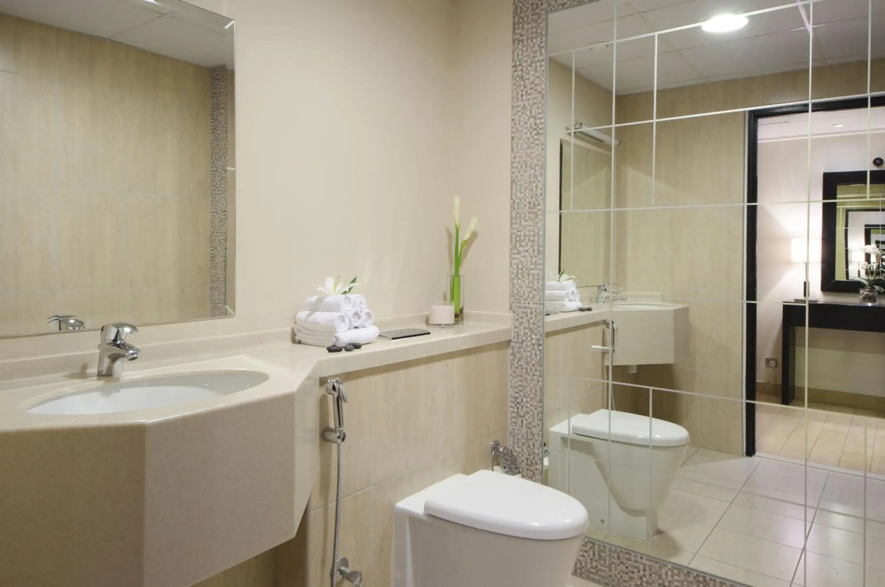 Bathroom in The Apartments, Dubai World Trade Centre Hotel Apartments