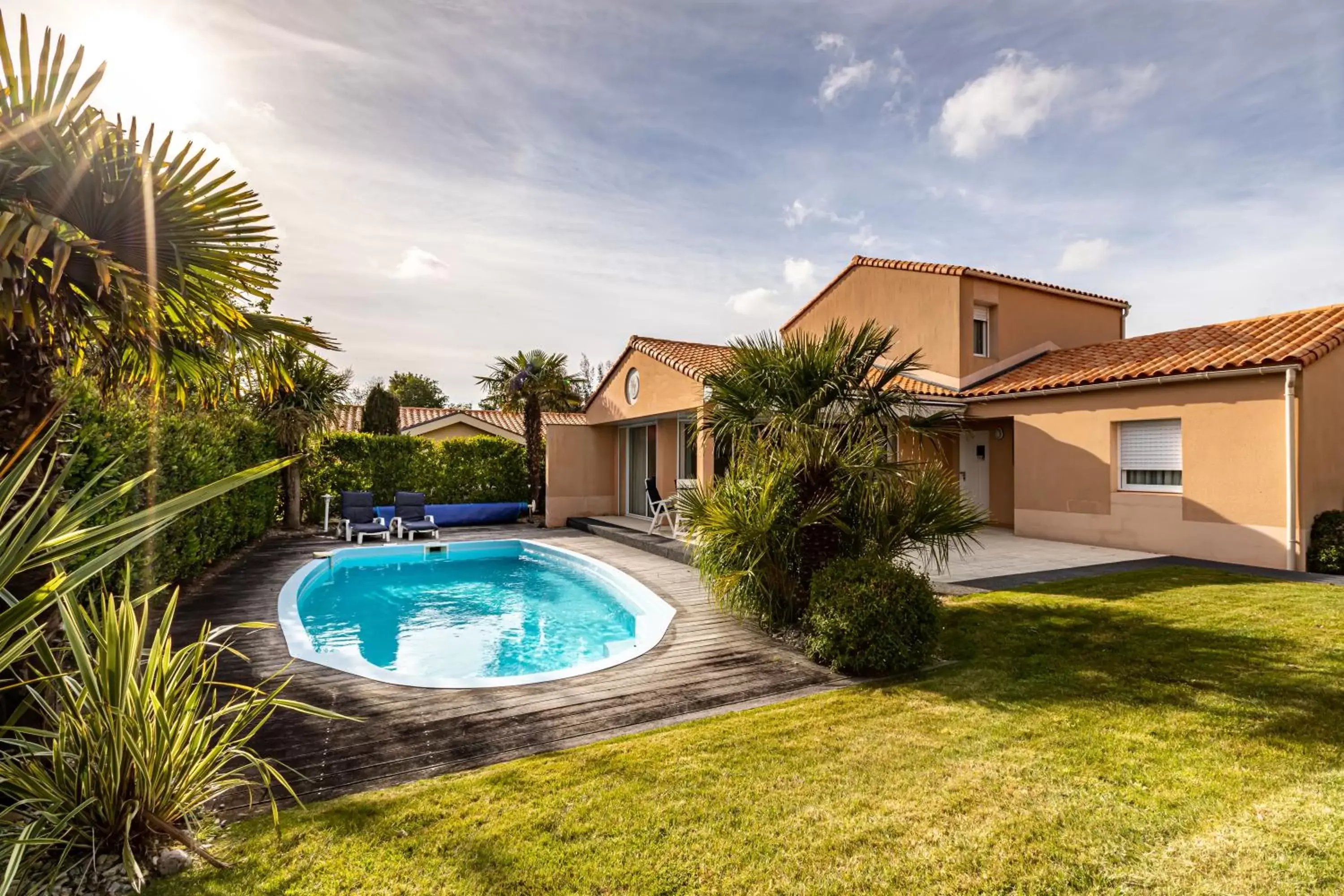 Garden, Swimming Pool in Oasis Les Jardins des Sables d'Olonne