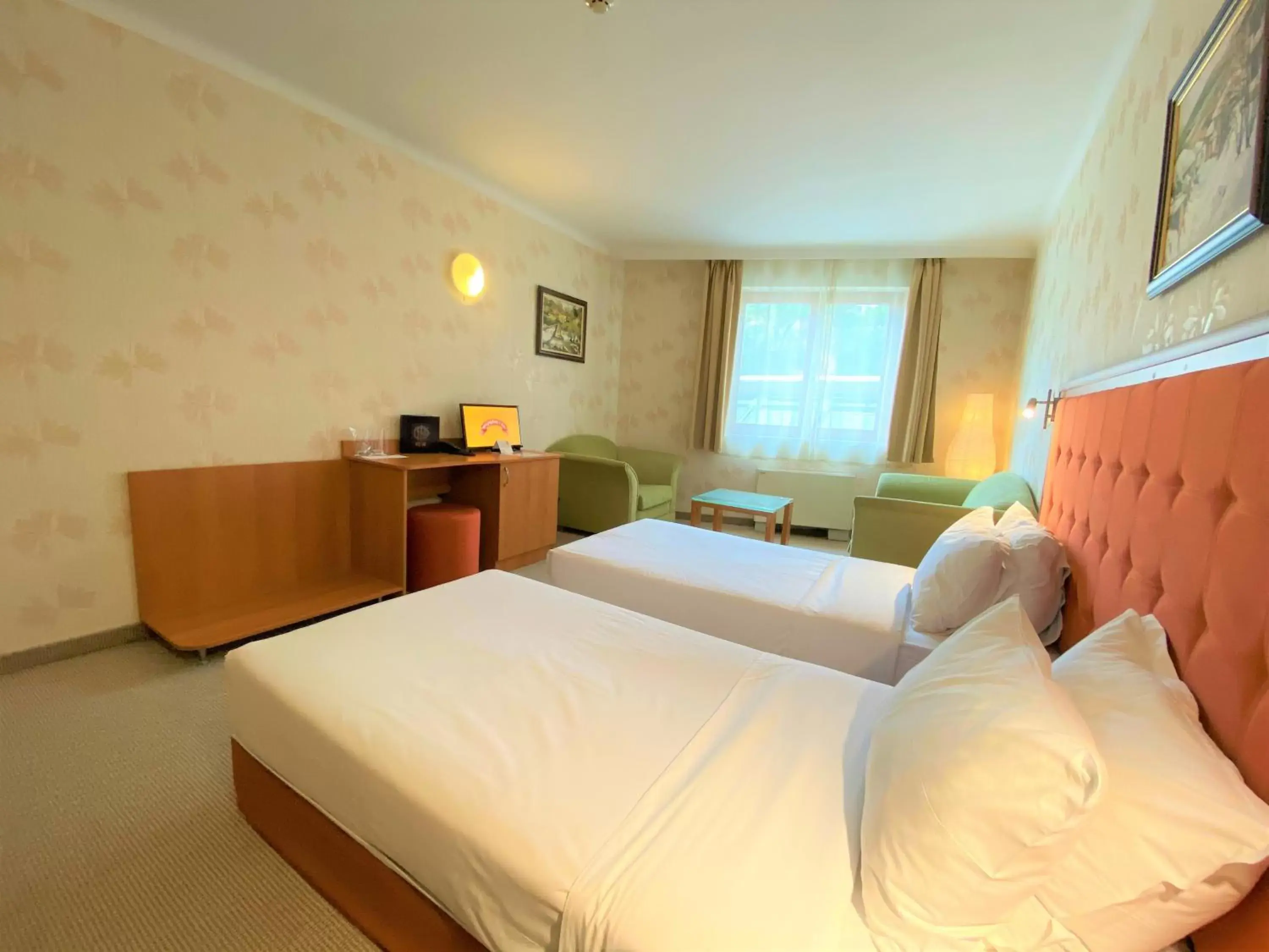 Photo of the whole room, Bed in Light Hotel