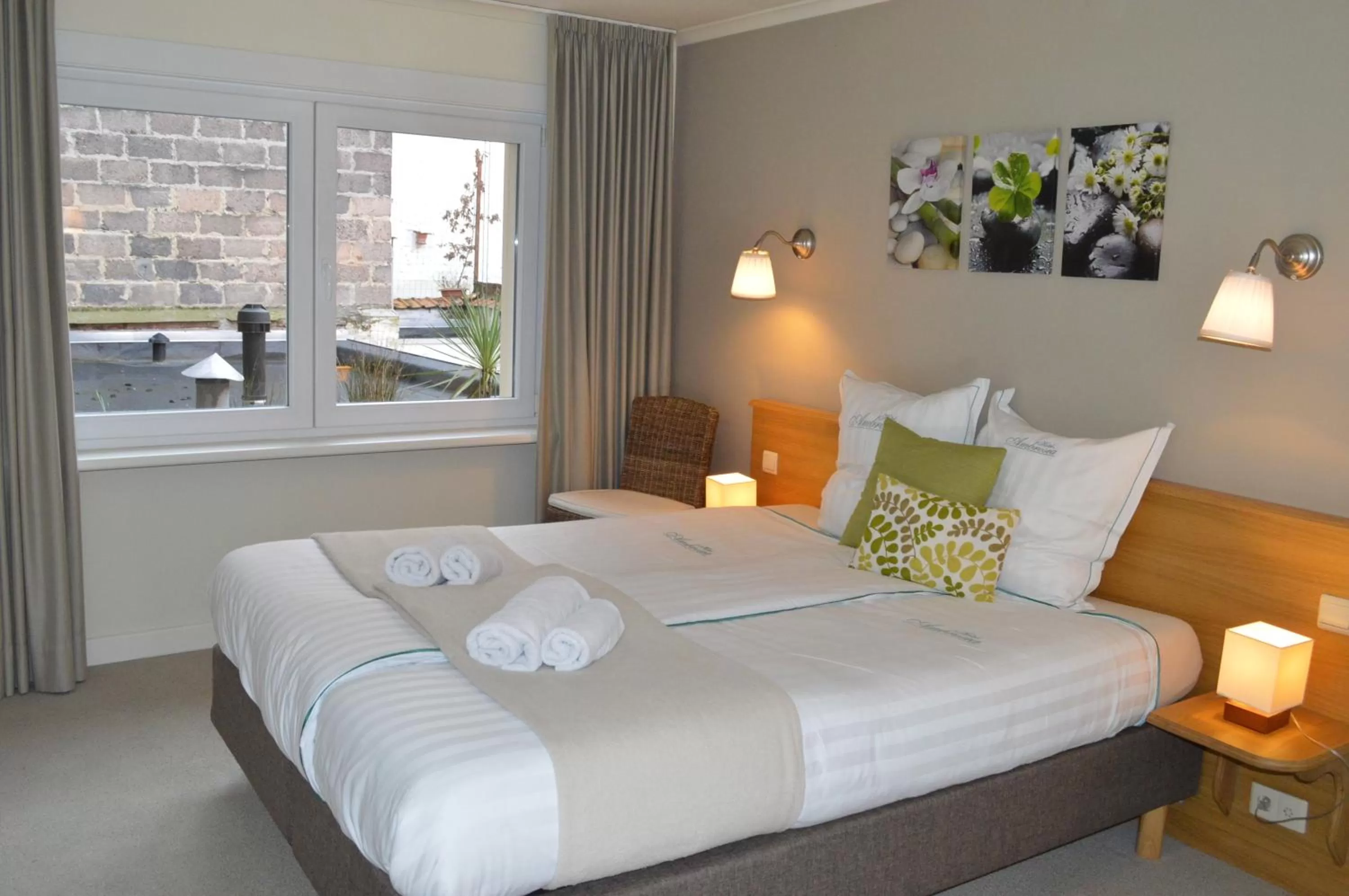 Bed in Hotel Ambrosia