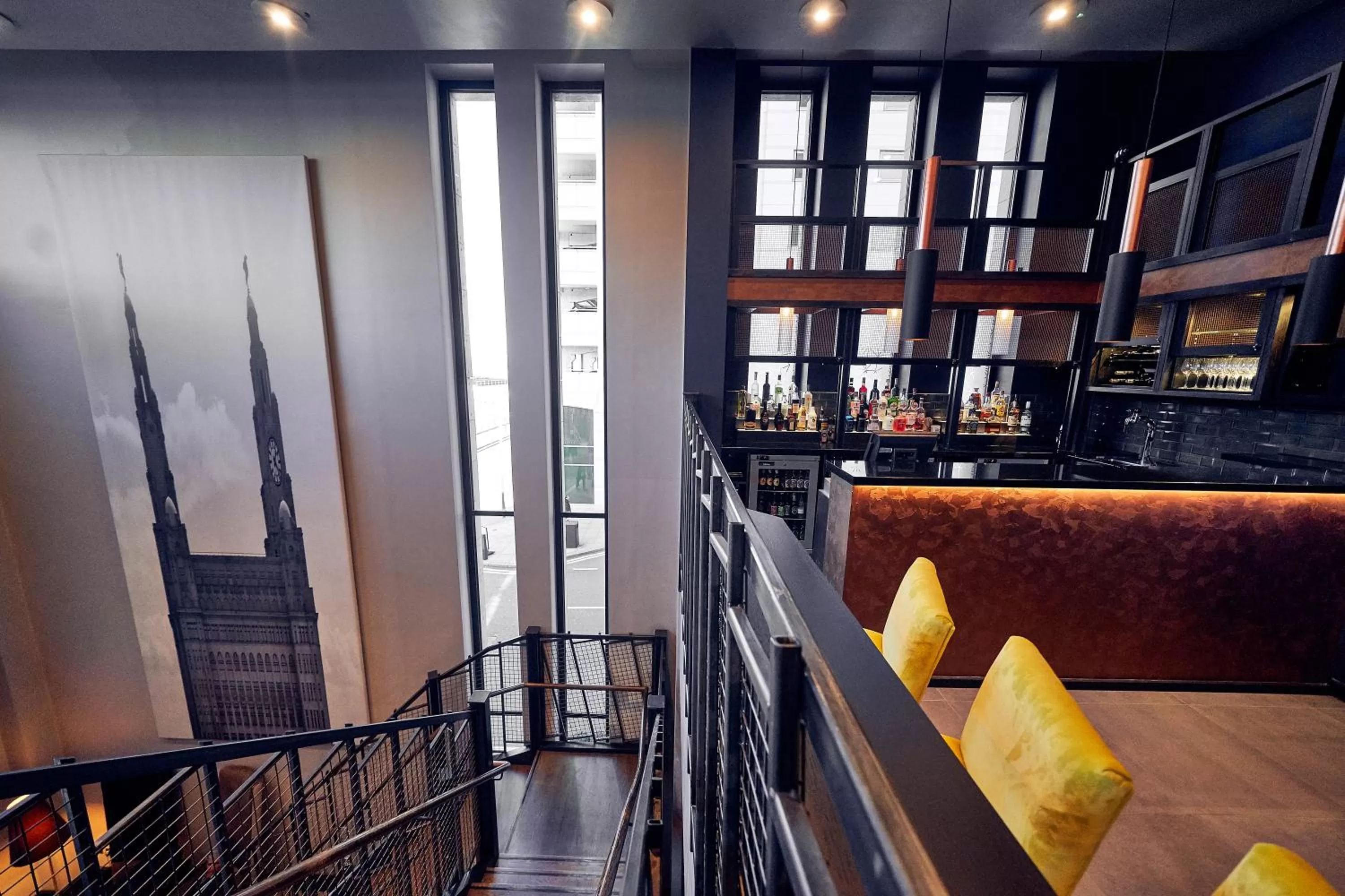 Lounge or bar in Malmaison Liverpool