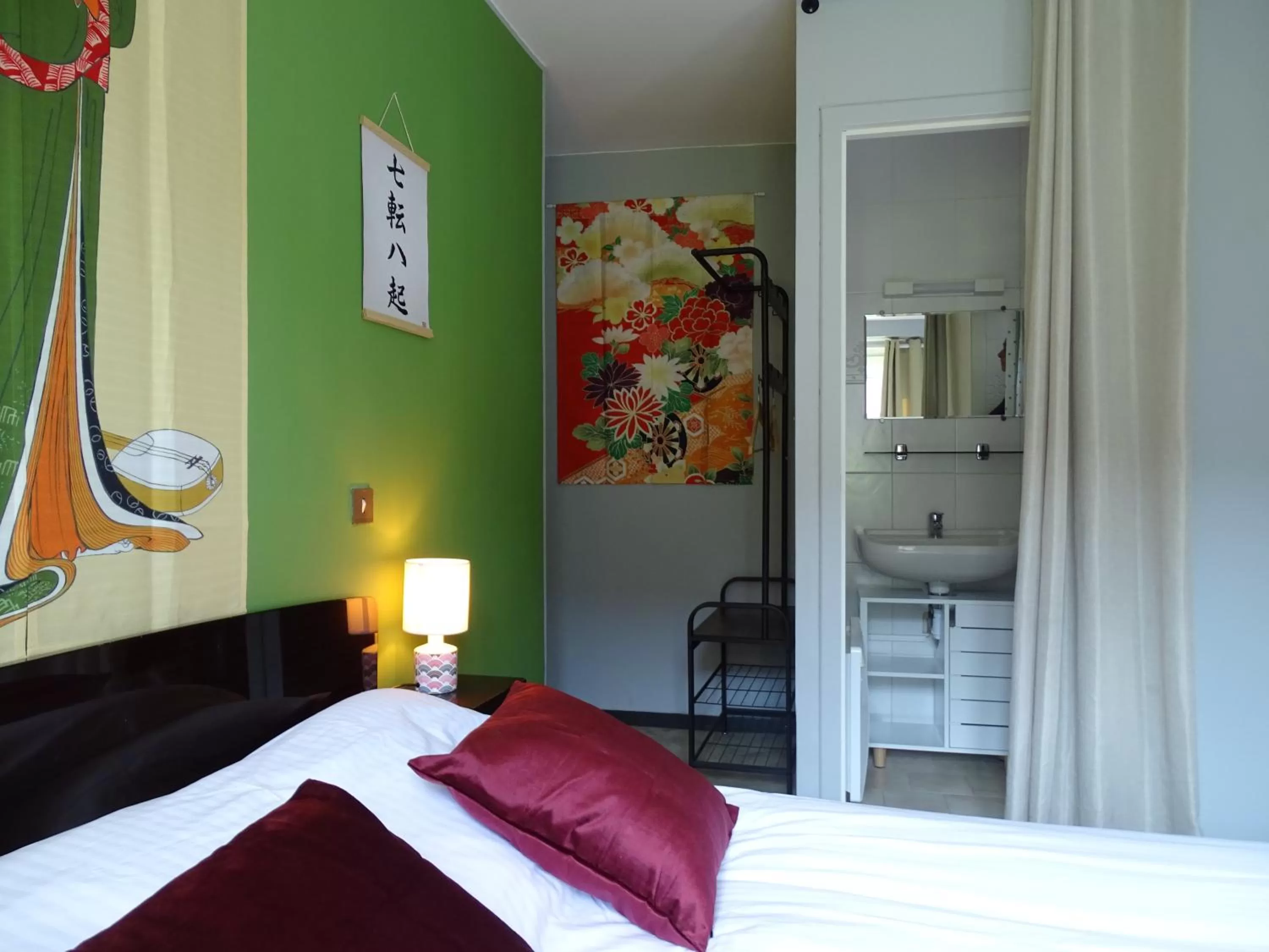 Bed in DÉDÉ DU VAL B&B