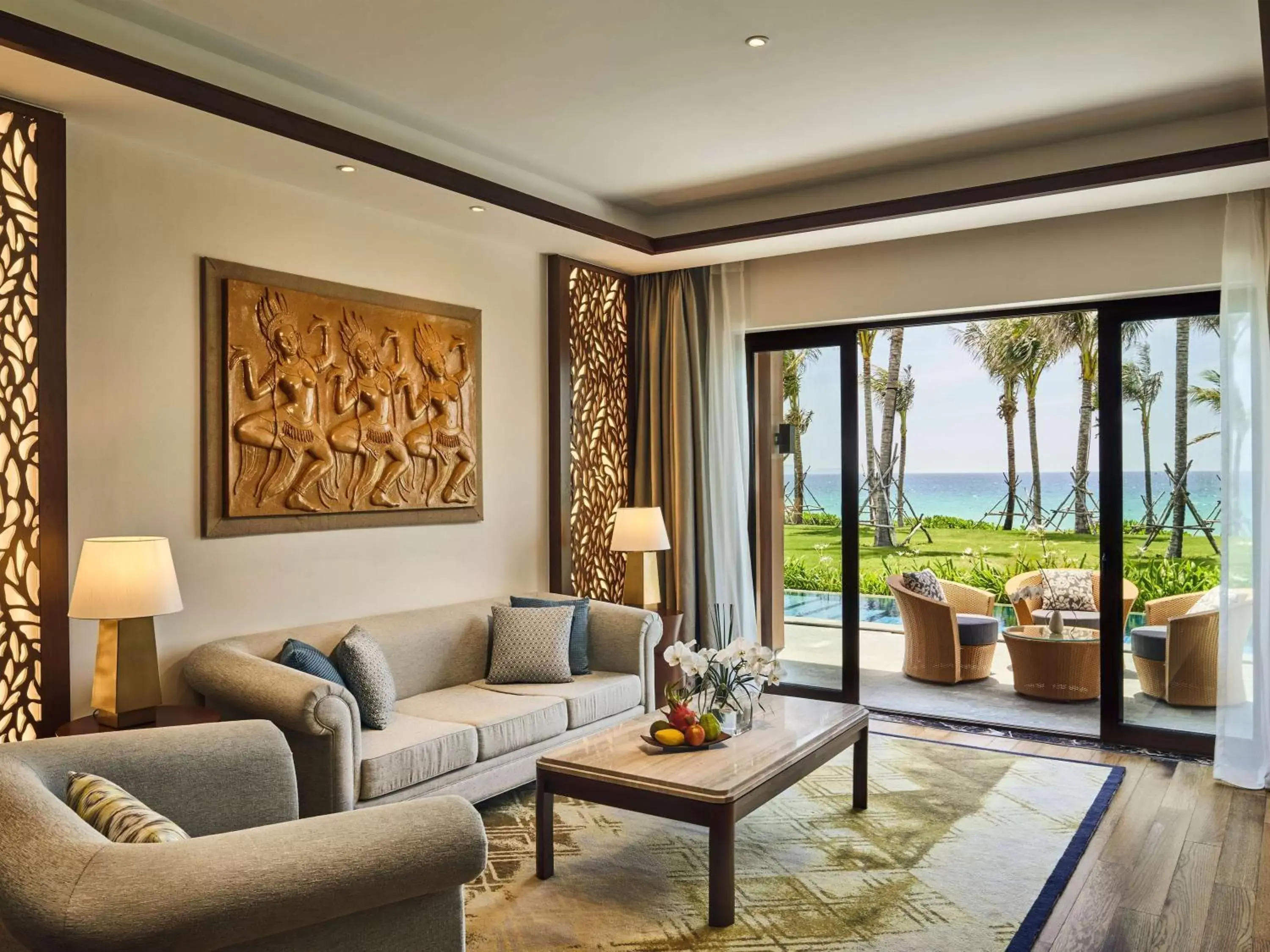 Bedroom, Seating Area in Mövenpick Resort Cam Ranh