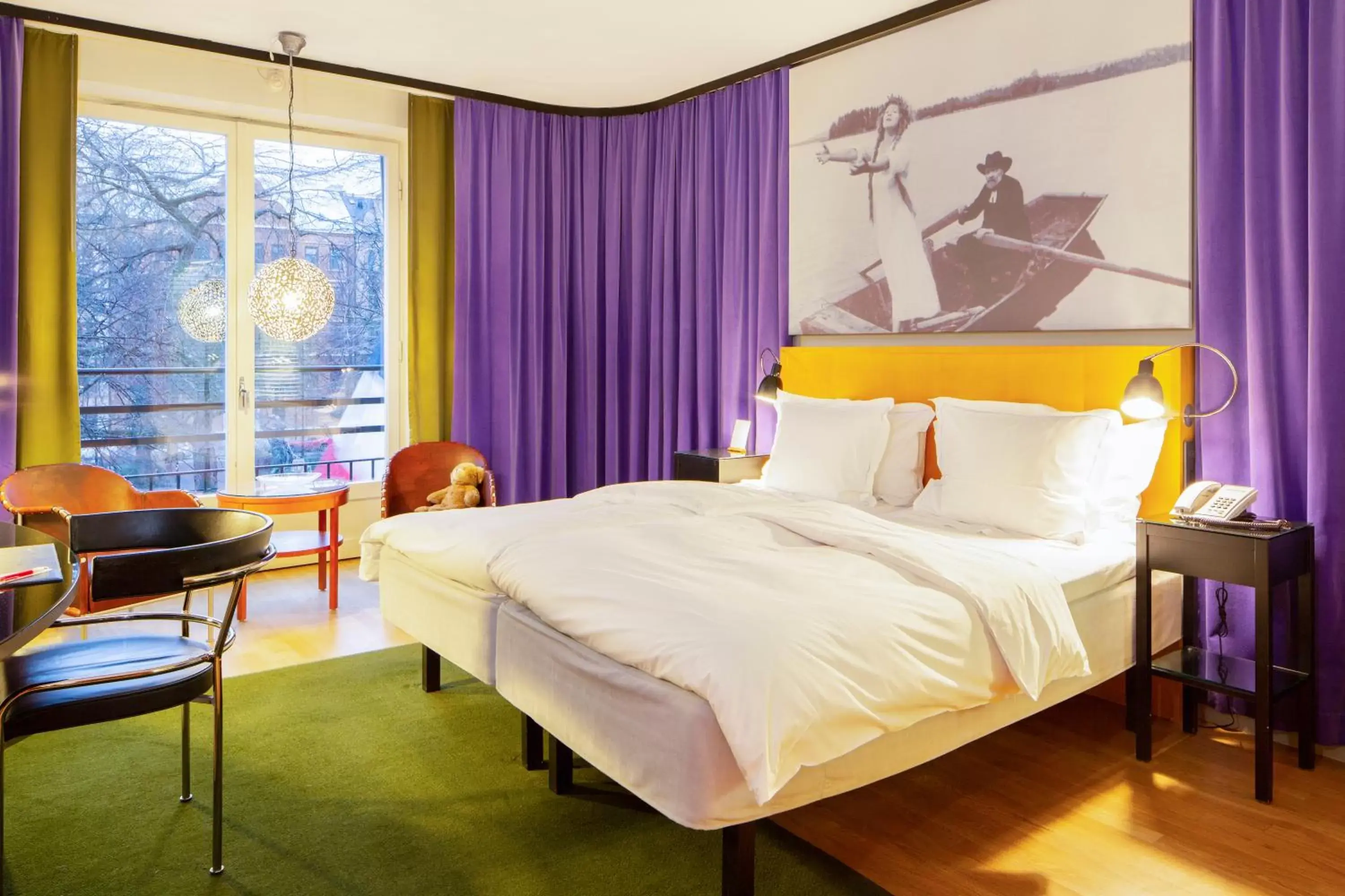 Bedroom, Bed in Hotel Rival