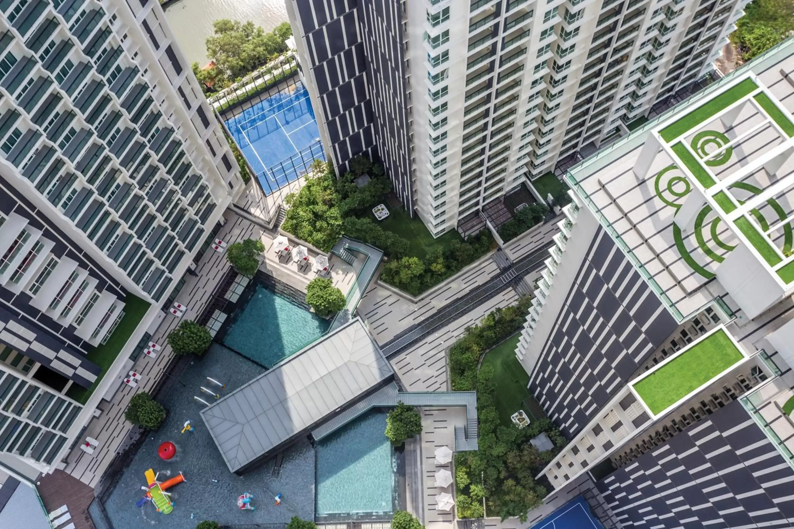 Garden, Bird's-eye View in The Shore Hotel & Residences