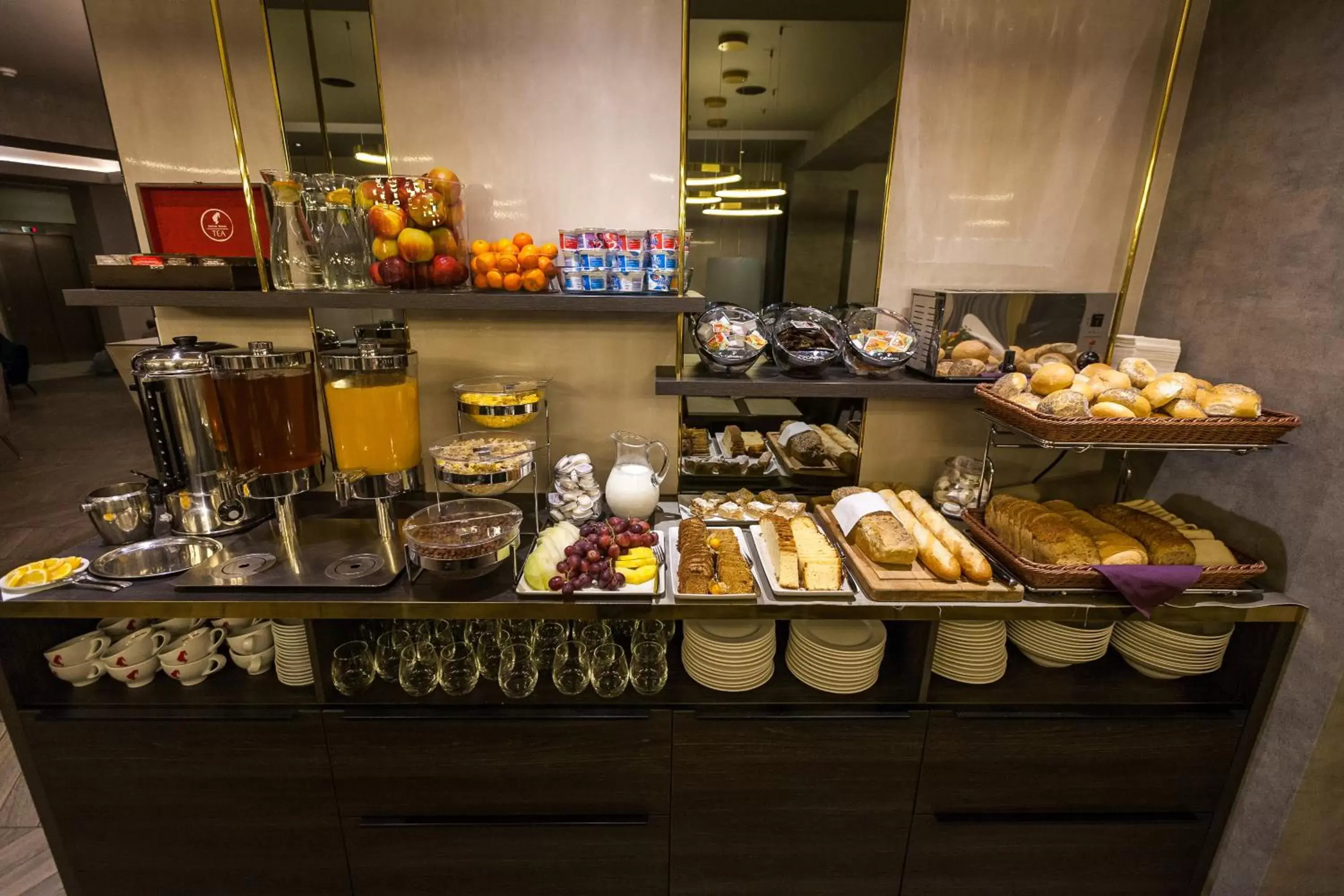 Buffet breakfast in Hotel Atrium