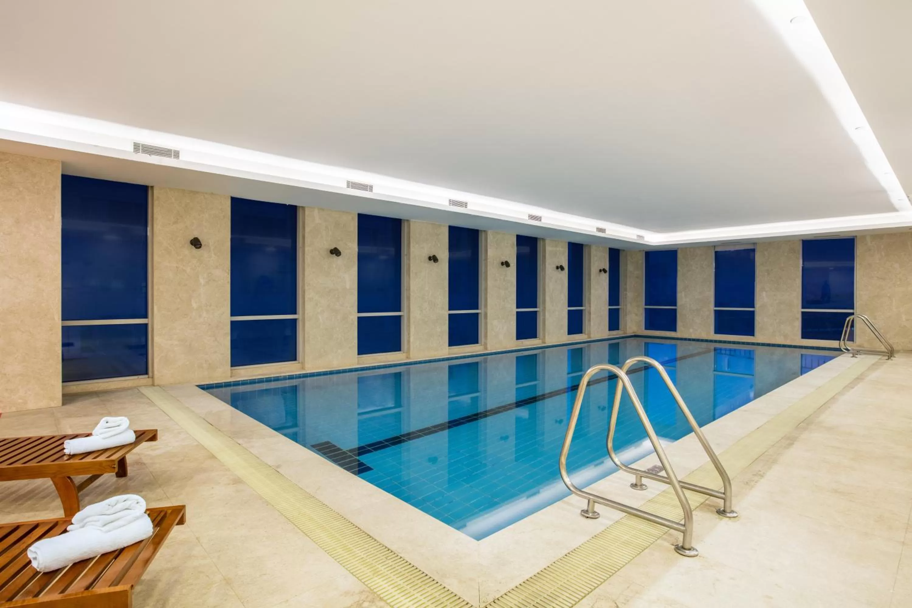 Swimming pool in Crowne Plaza Nanjing Jiangning by IHG