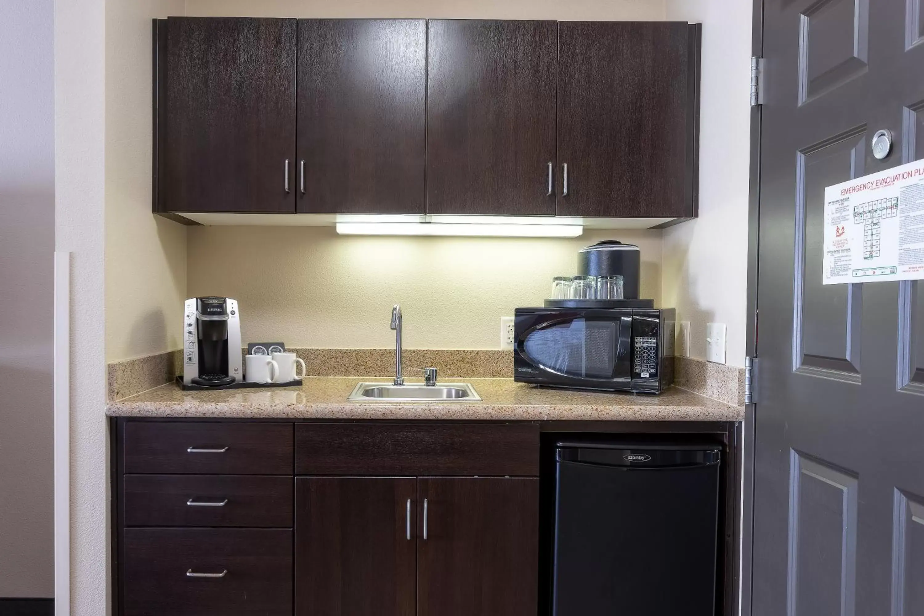 Photo of the whole room, Kitchen/Kitchenette in Holiday Inn Oceanside Marina Camp Pendleton, an IHG Hotel