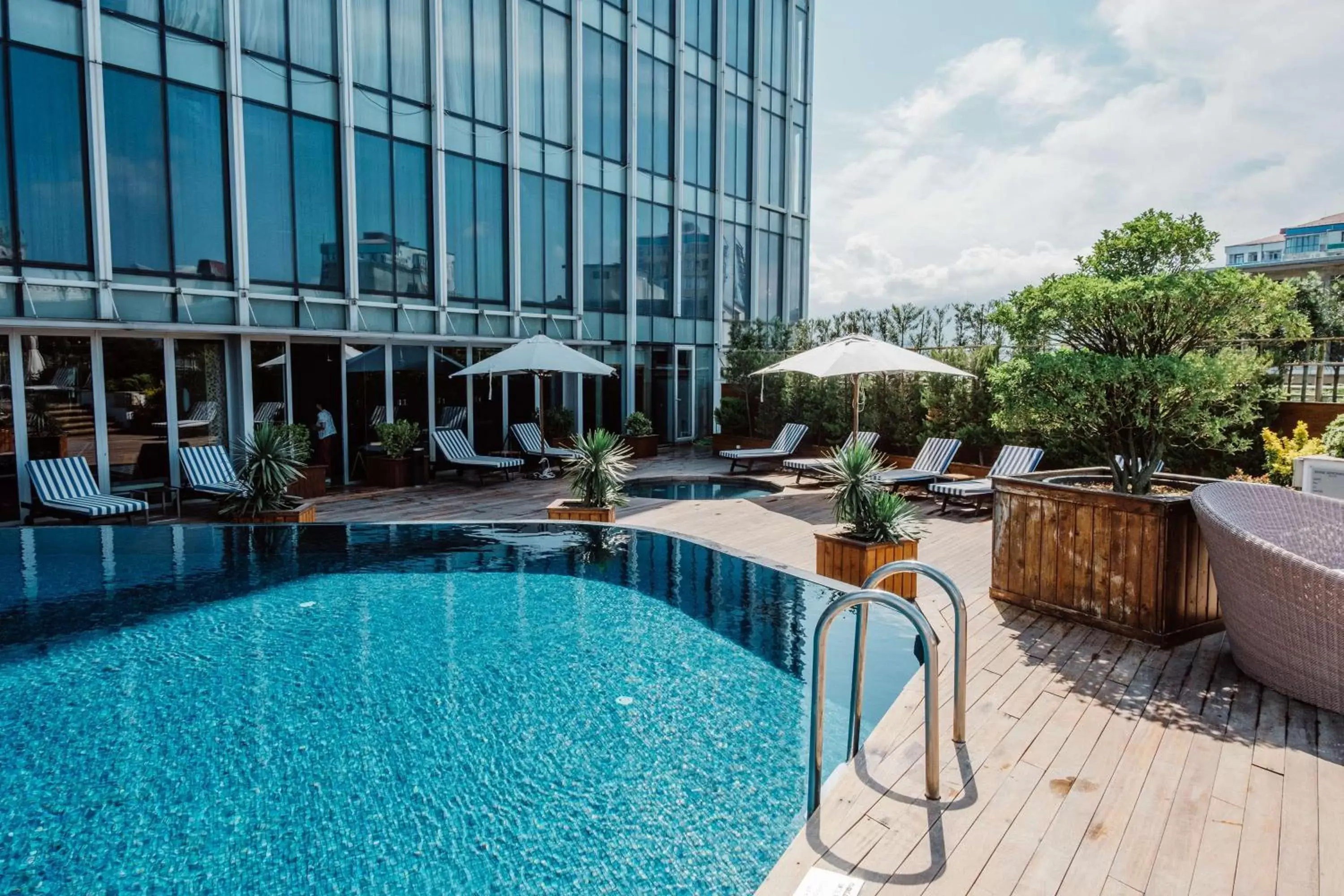 Pool view, Swimming Pool in Radisson Blu Hotel Batumi