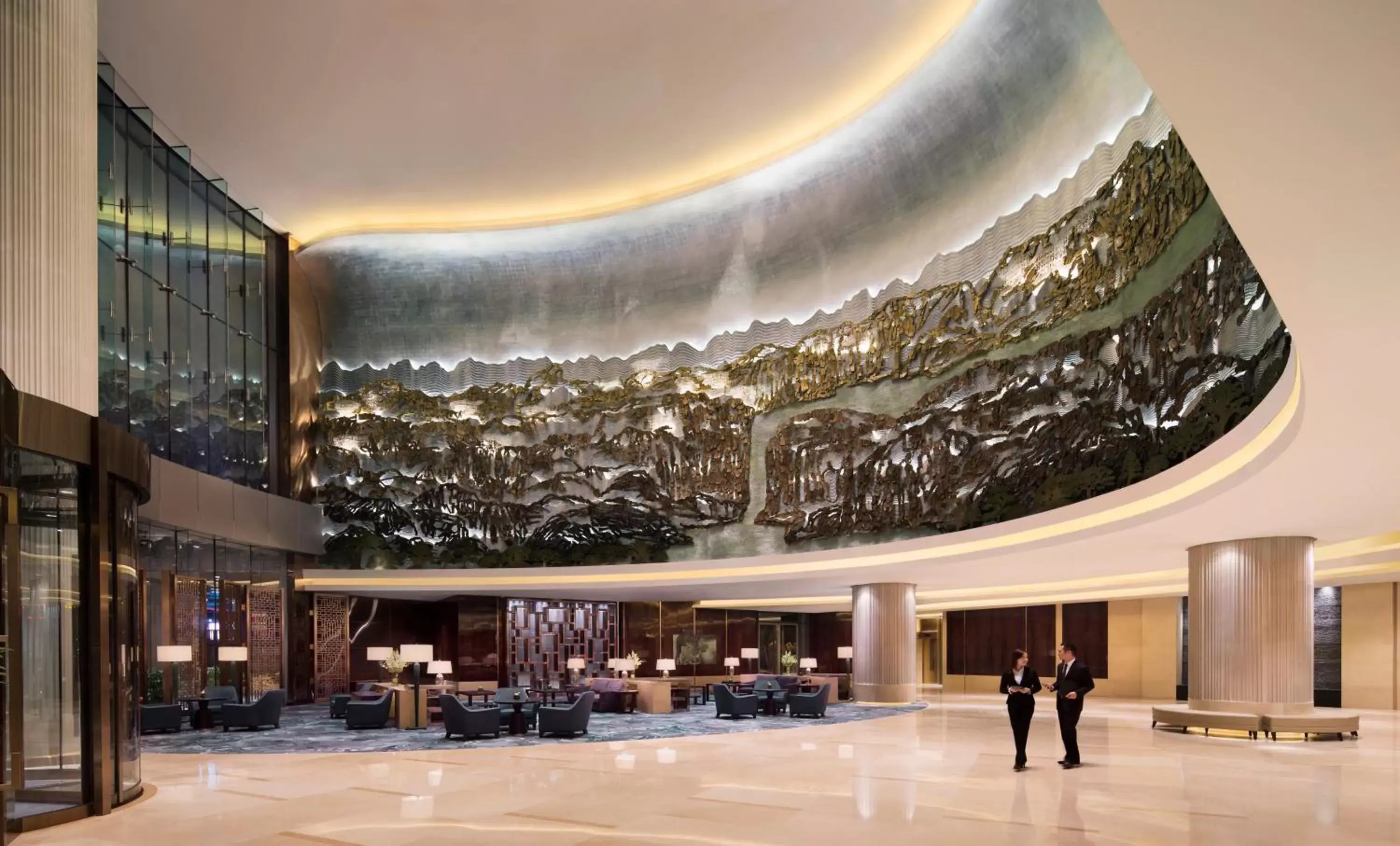 Lobby or reception in JW Marriott Hotel Chongqing