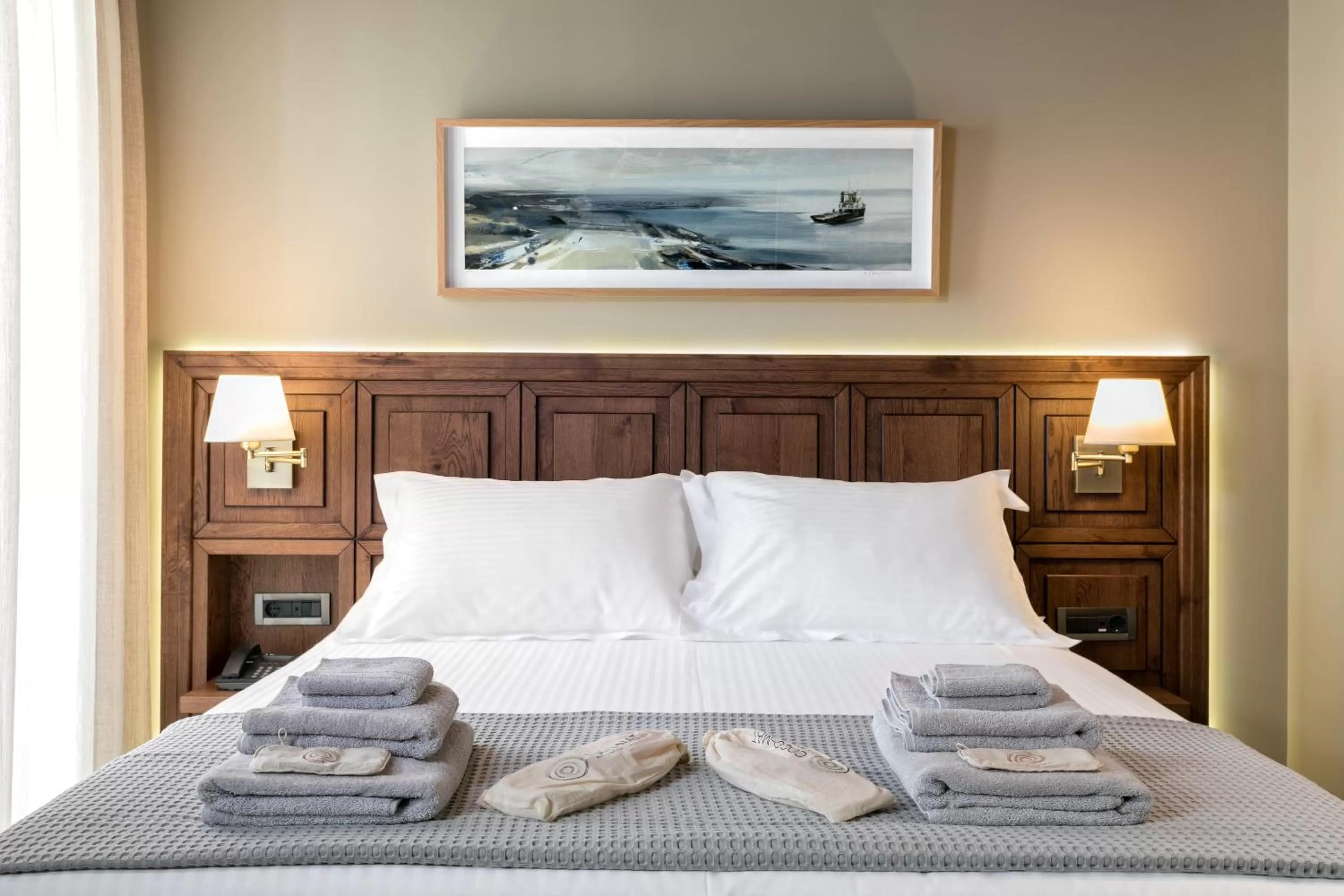 Bedroom, Bed in Estia Boutique Apartments