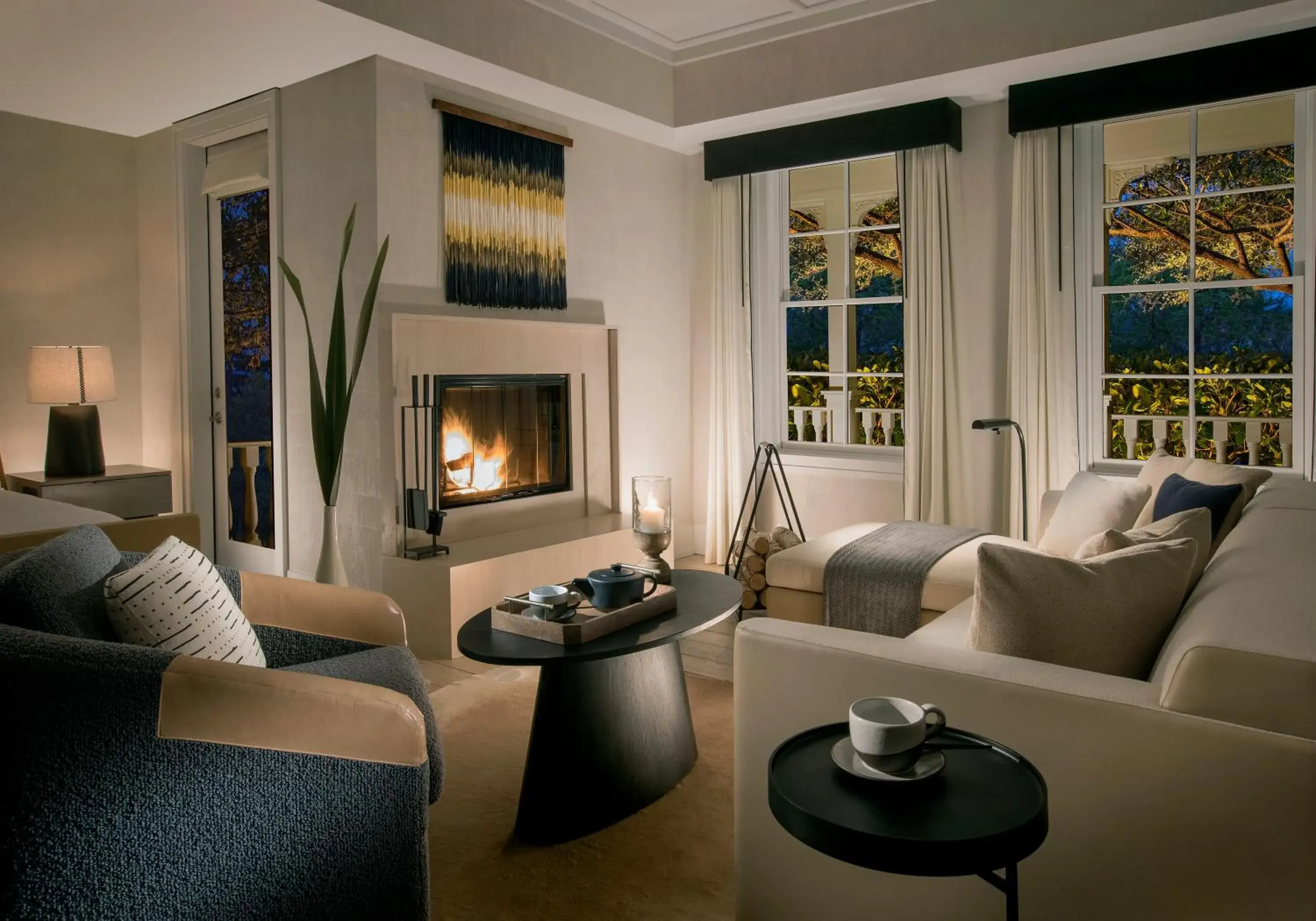 Living room, Seating Area in MacArthur Place Inn & Spa