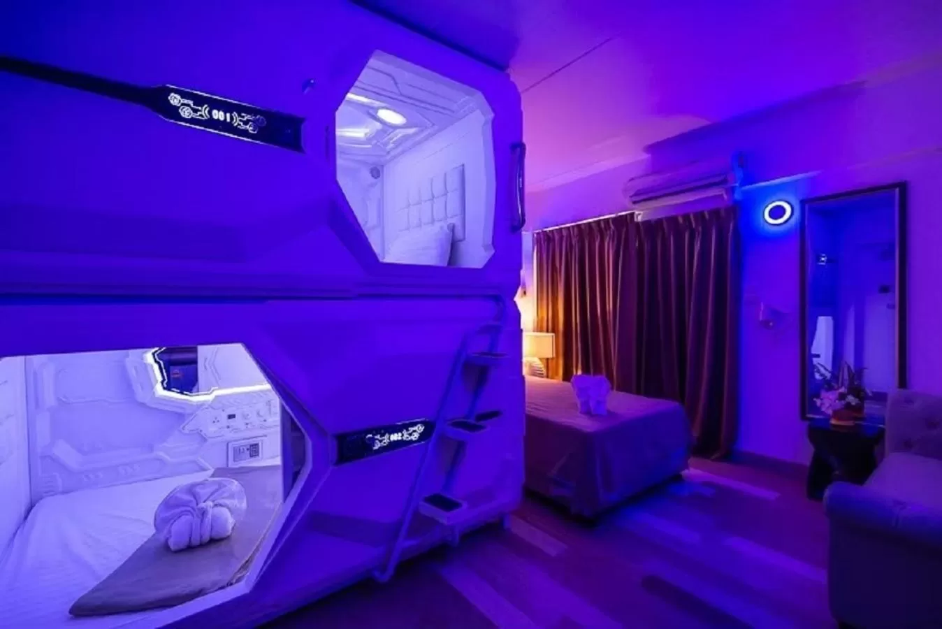 Bed in Sudyod Apartment