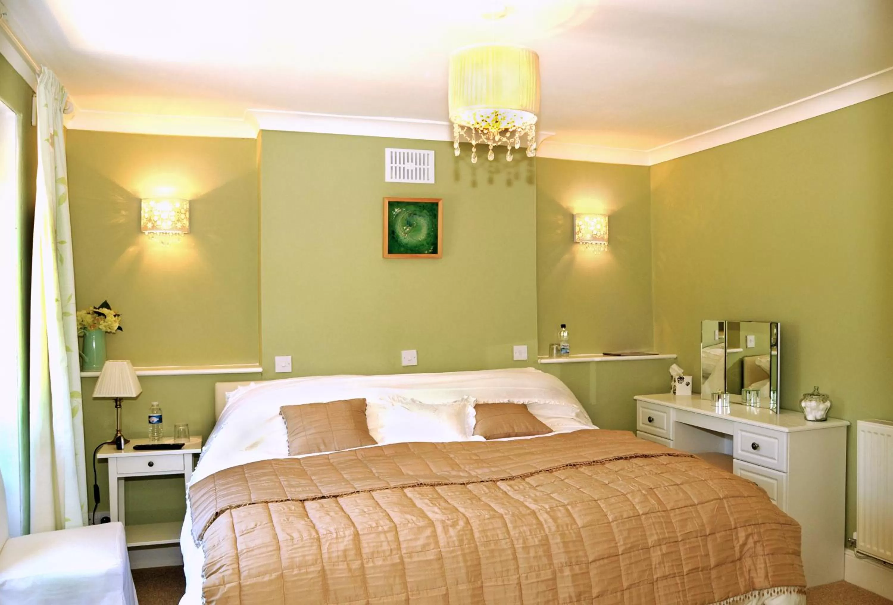 Bedroom, Bed in Pant Teg B & B