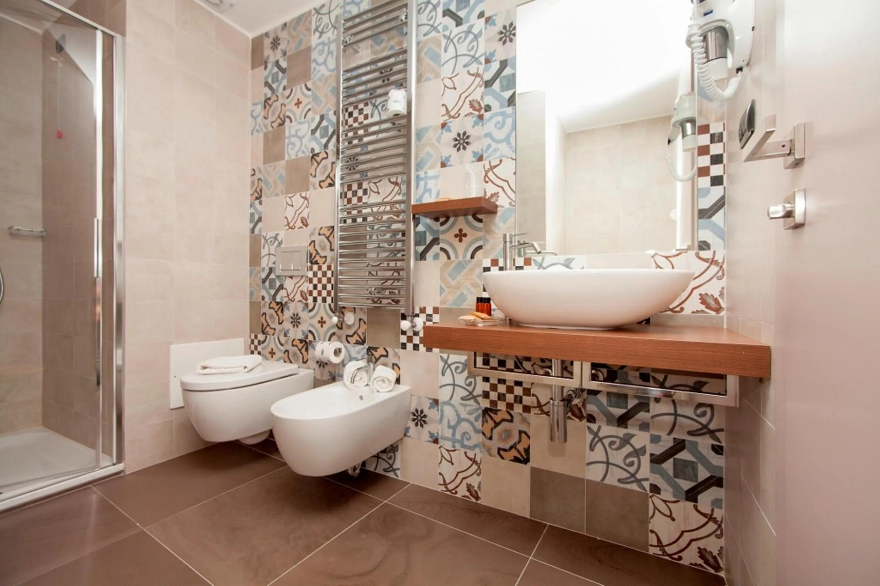 Bathroom in San Giorgio Palace Hotel Ragusa Ibla