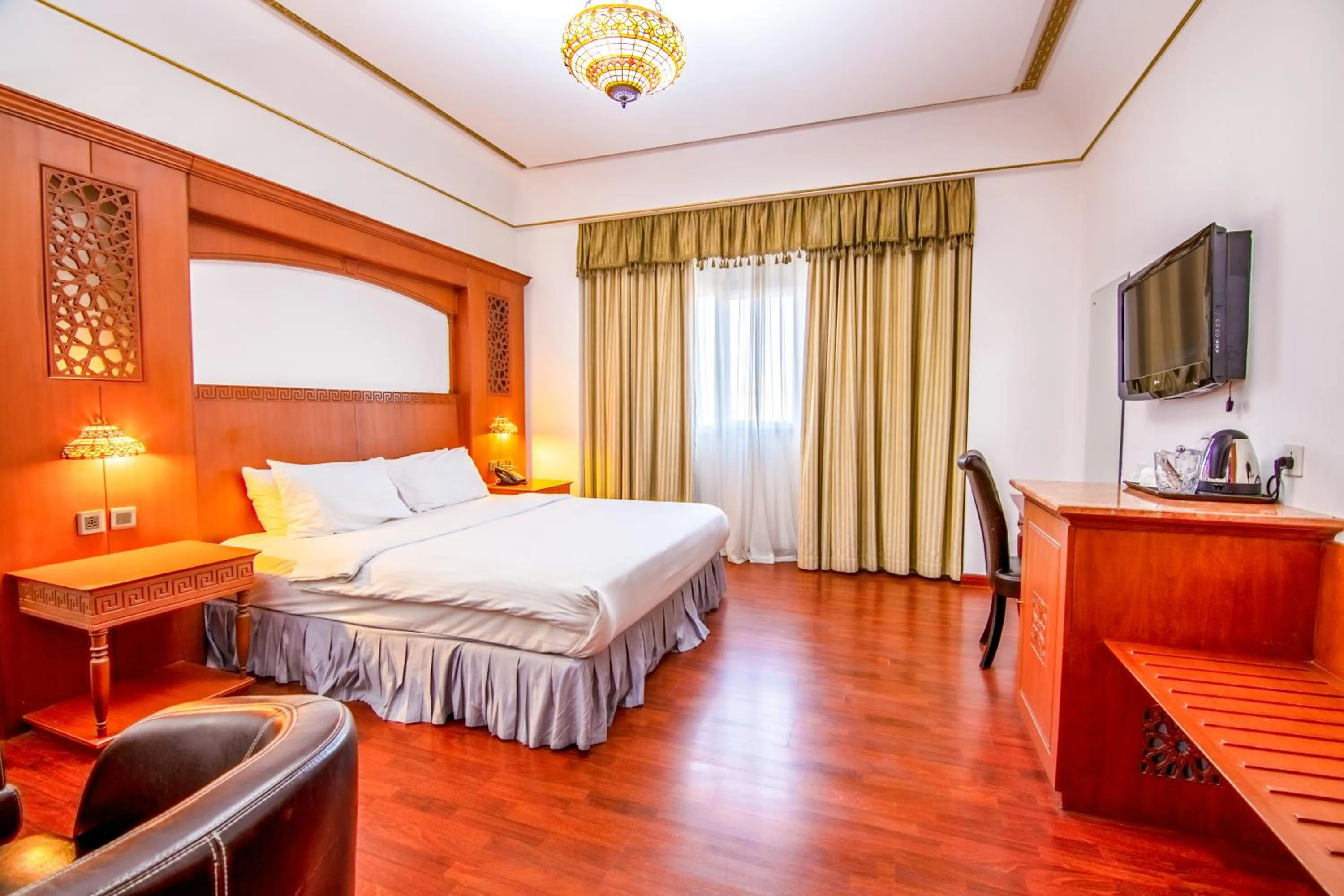 Bed in The Platinum Hotel