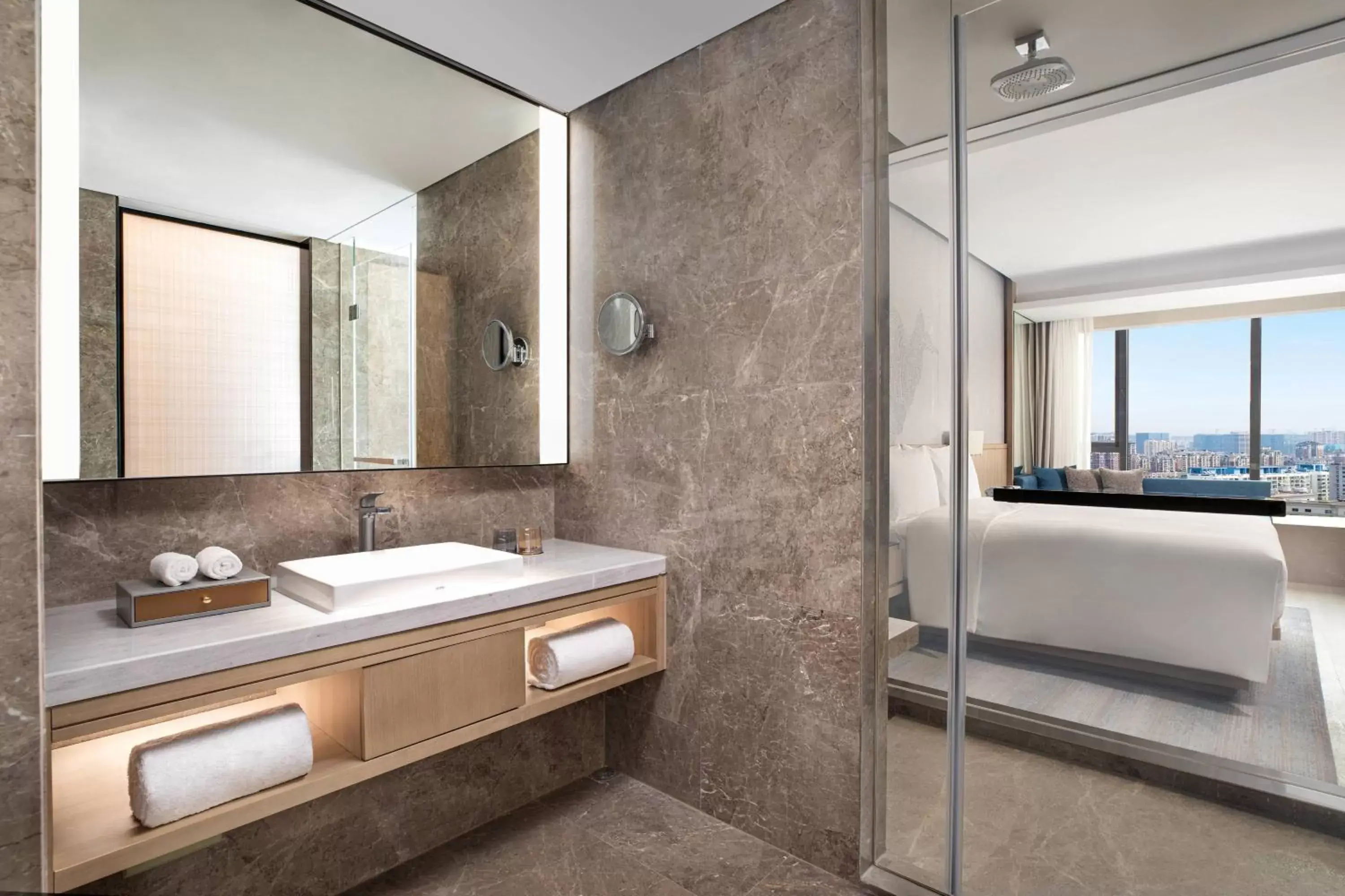 Bathroom in Courtyard by Marriott Nanjing Jiangning