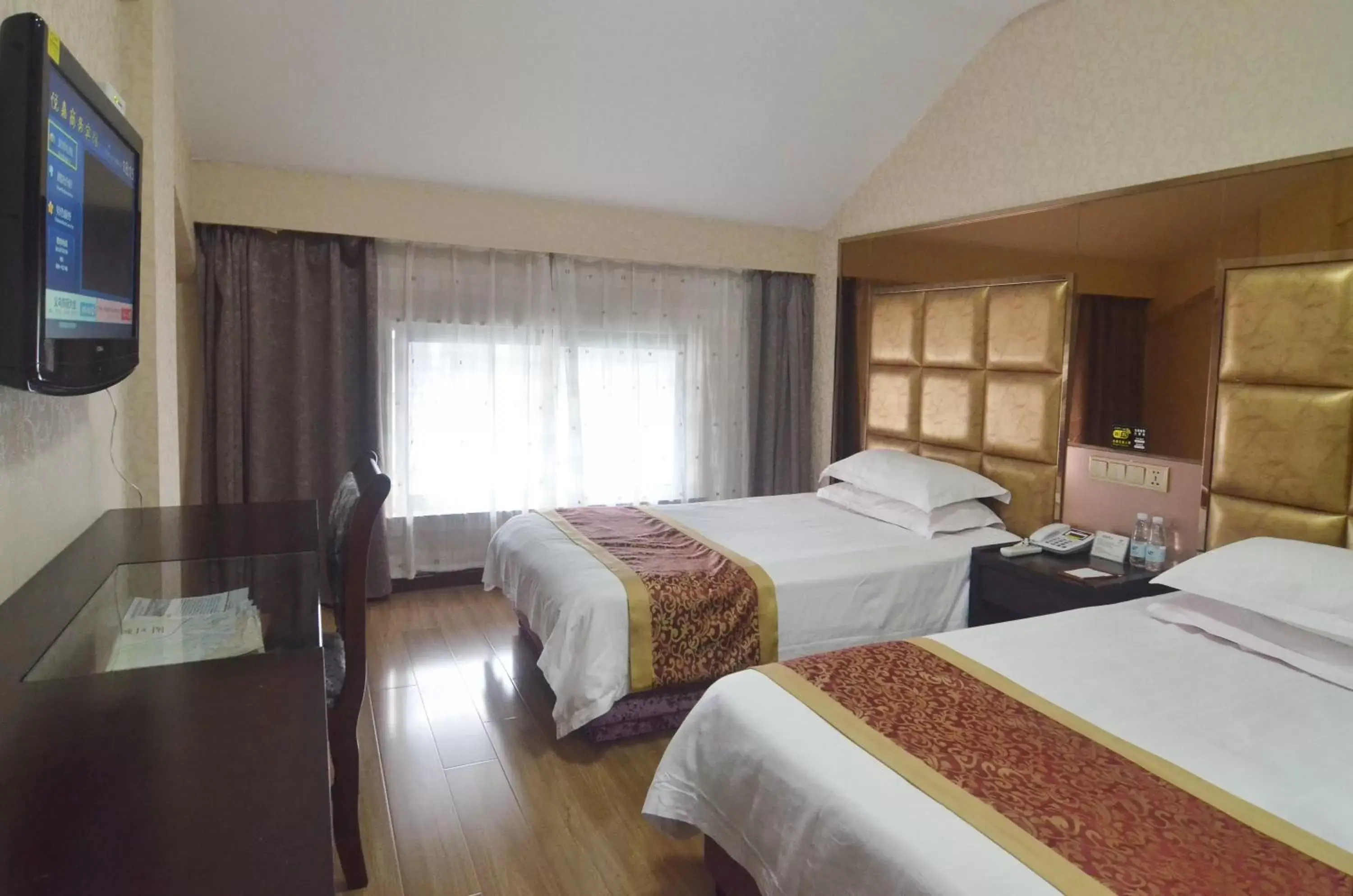 bunk bed, Bed in Yiwu Yuejia Business Hotel