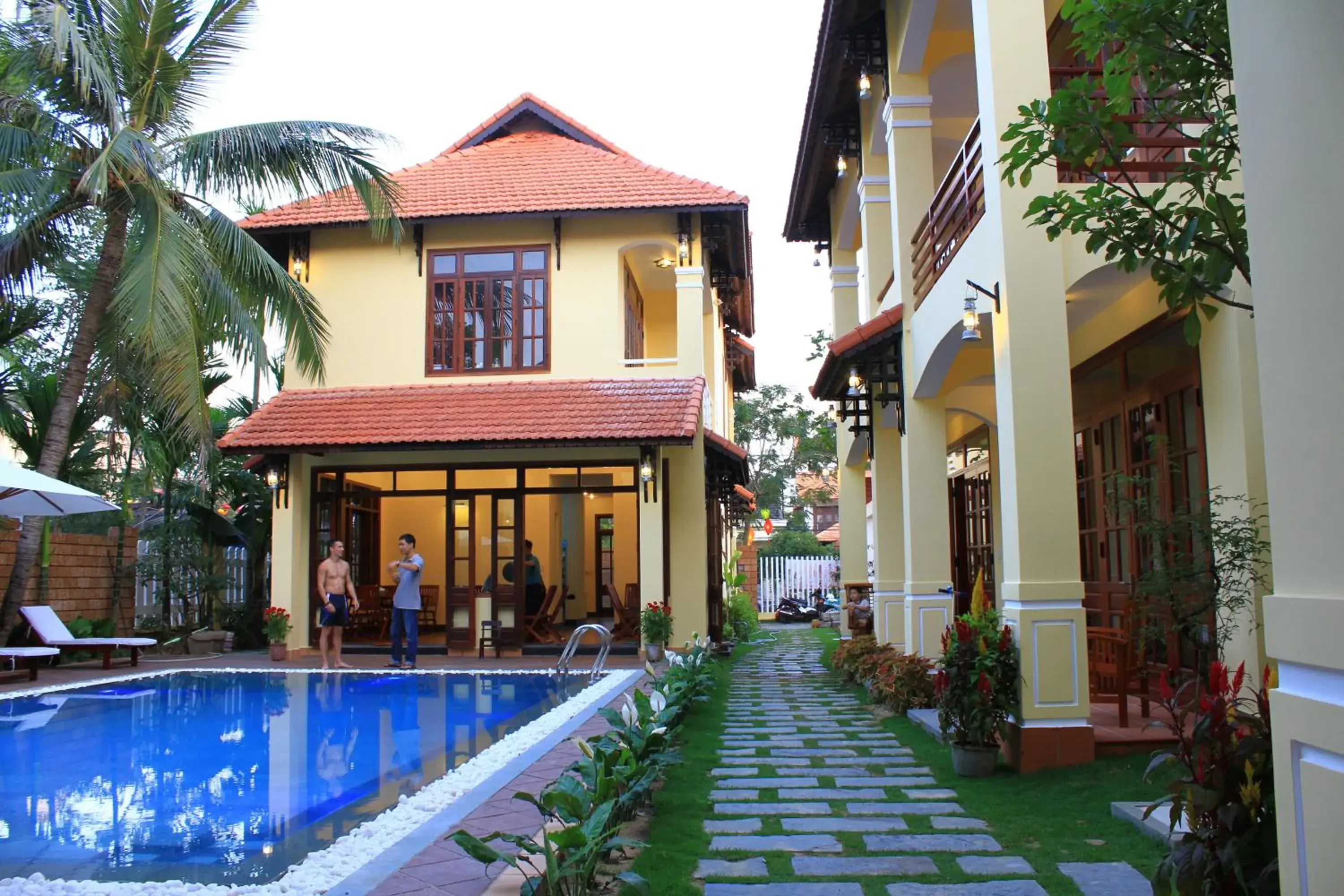 Swimming pool, Property Building in The Earth Villa