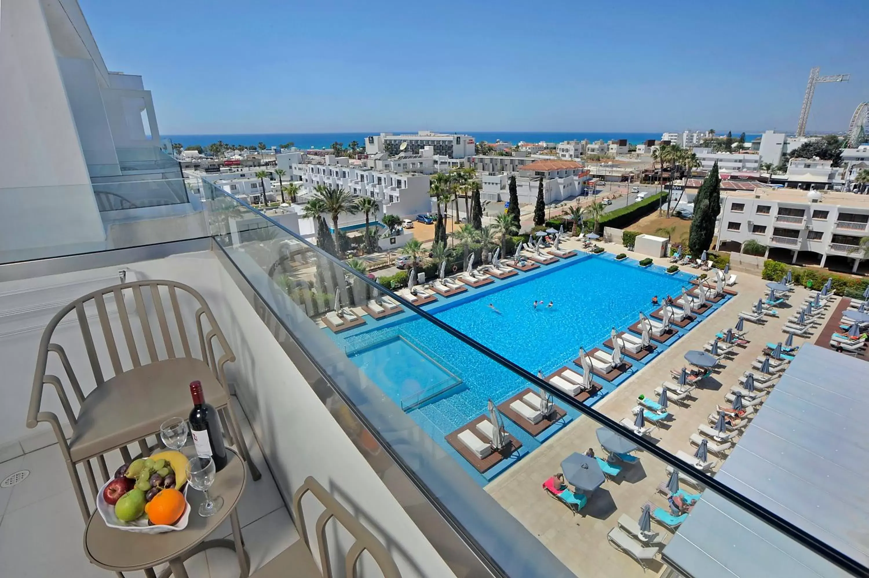 Pool View in Nestor Hotel