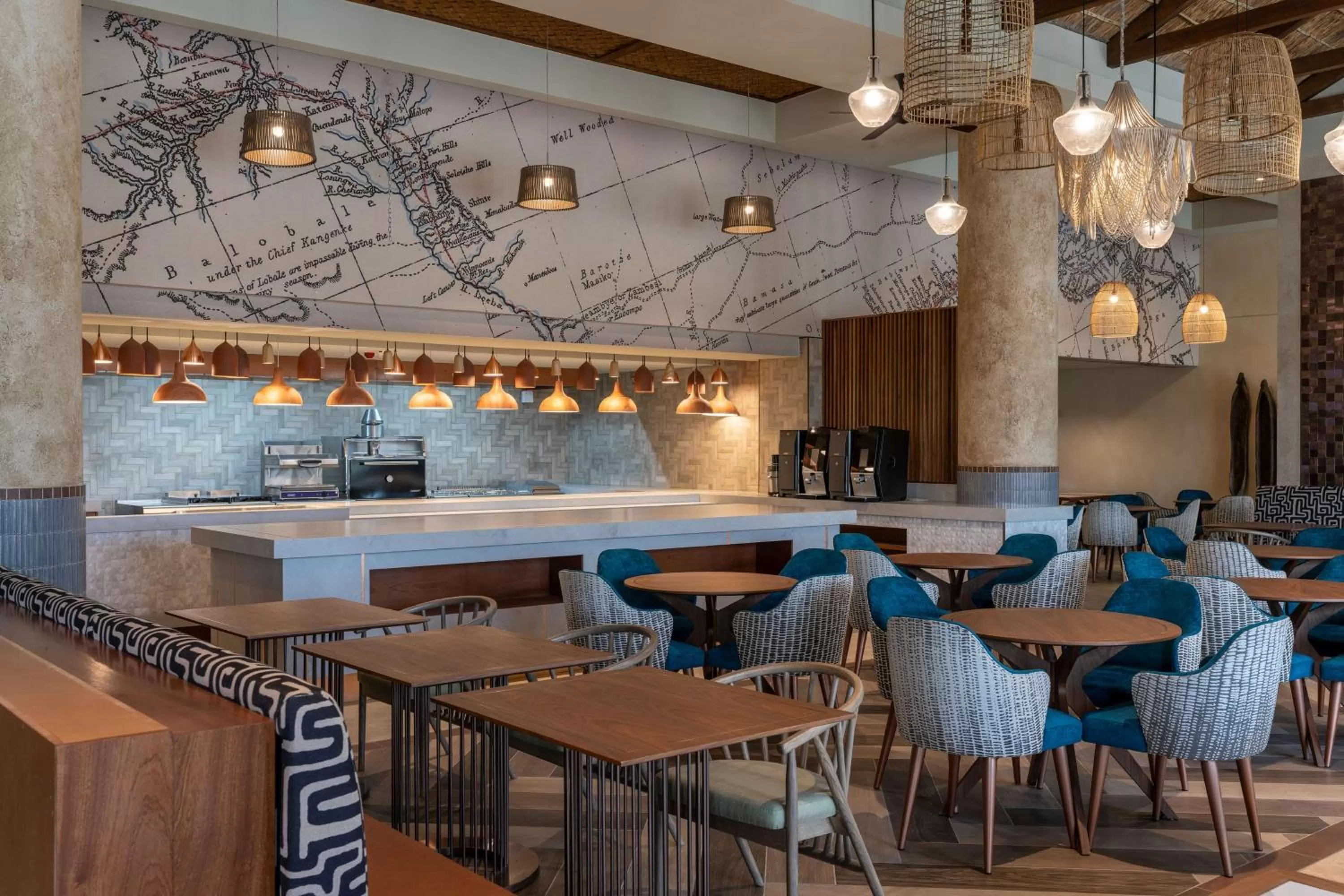 Restaurant/places to eat in Radisson Blu Mosi-oa-Tunya Livingstone Resort