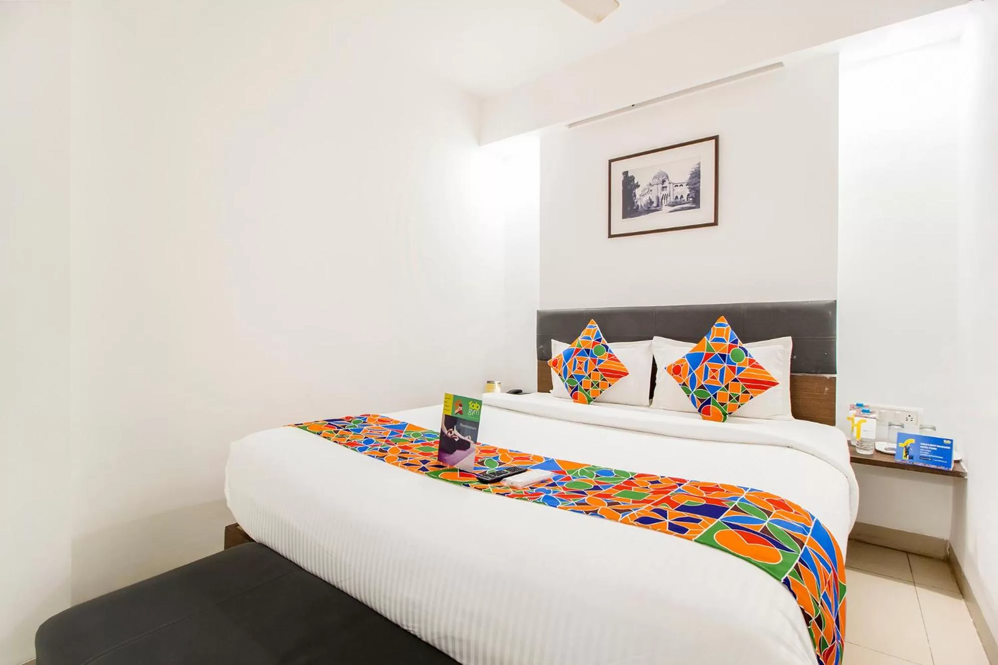 Bedroom, Bed in FabHotel Kalyan - Nr Dairy Dan Circle