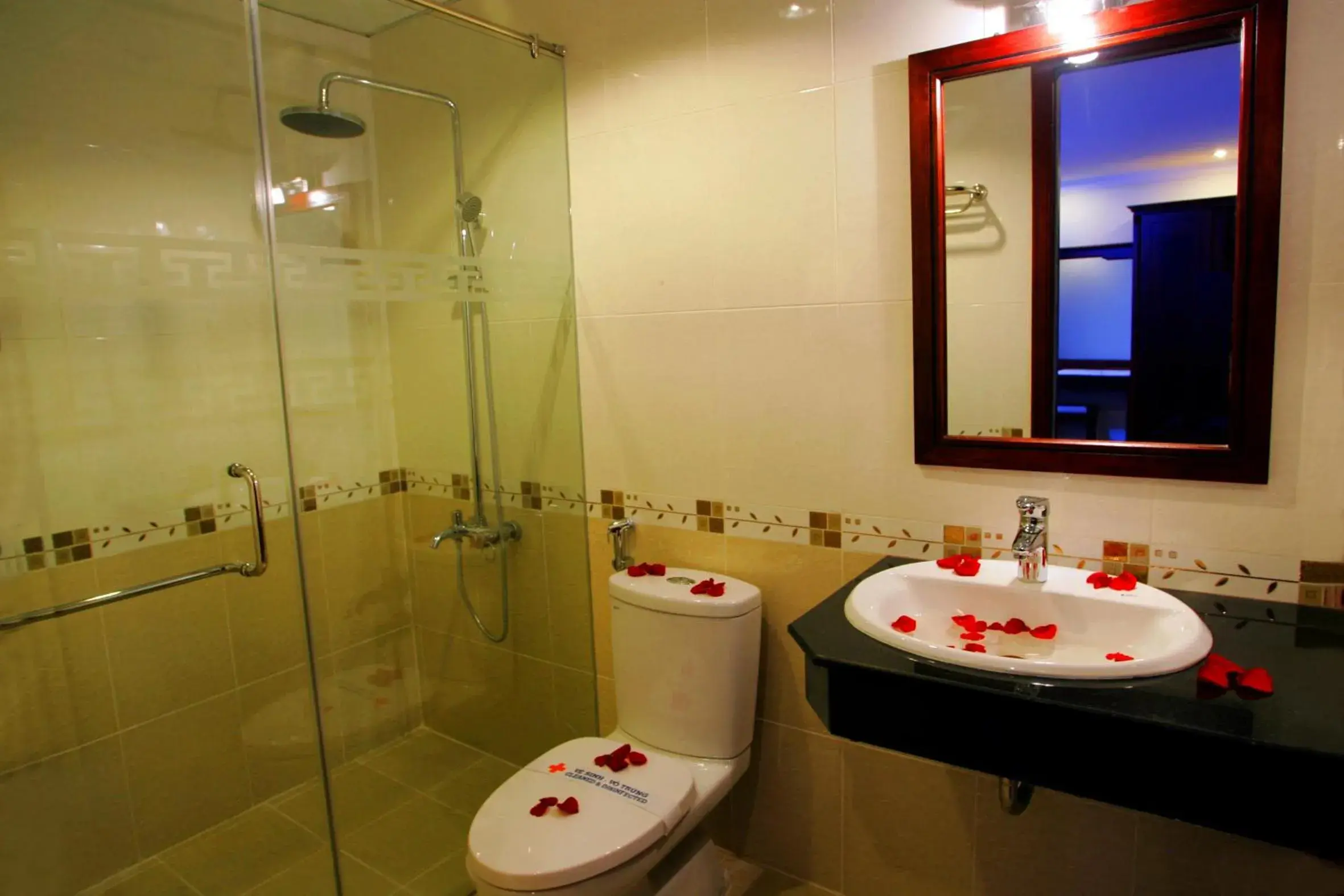 Bathroom in Nice Swan Hotel Nha Trang