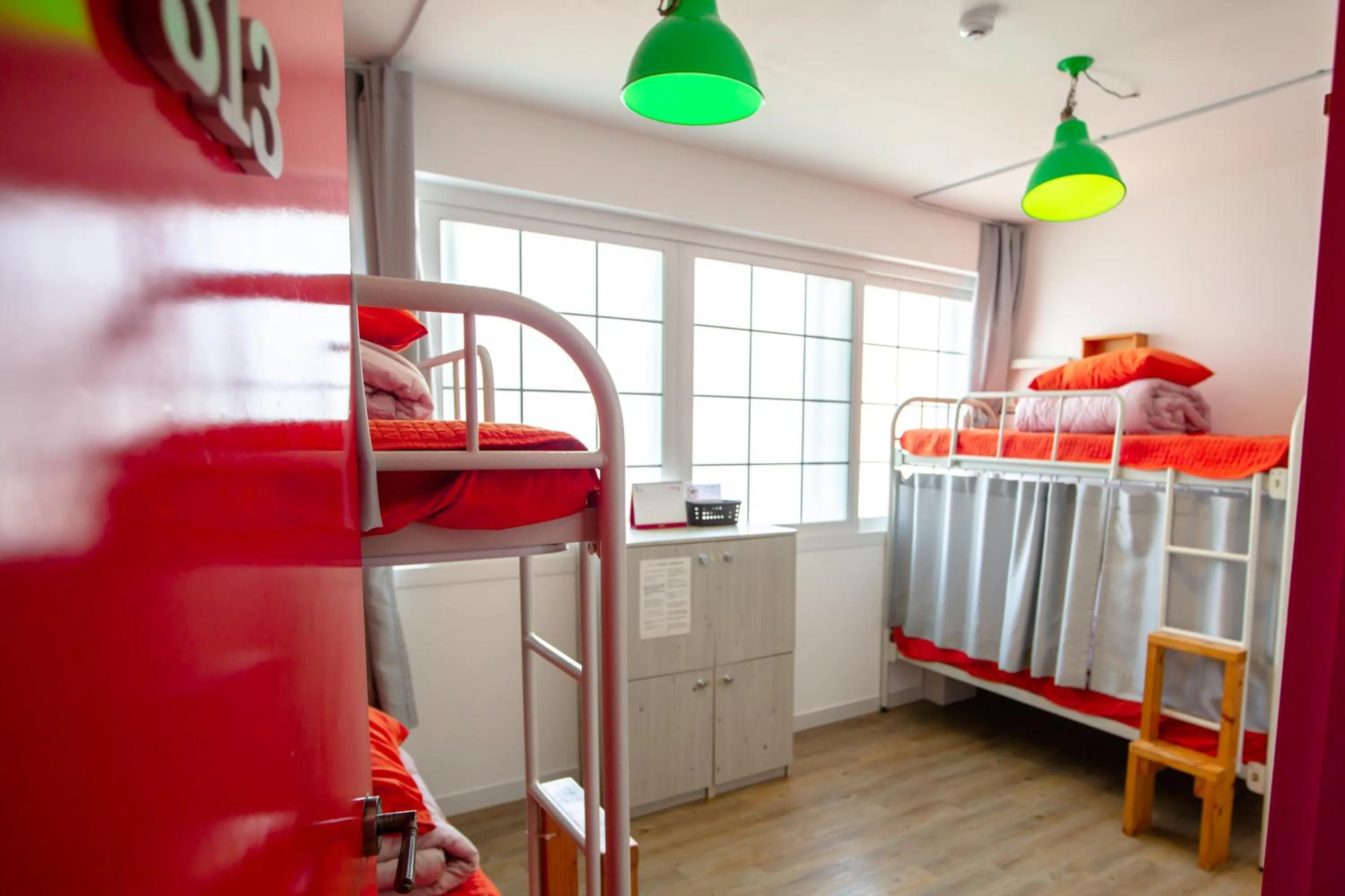 Bed in SUM Guesthouse Jeju Airport