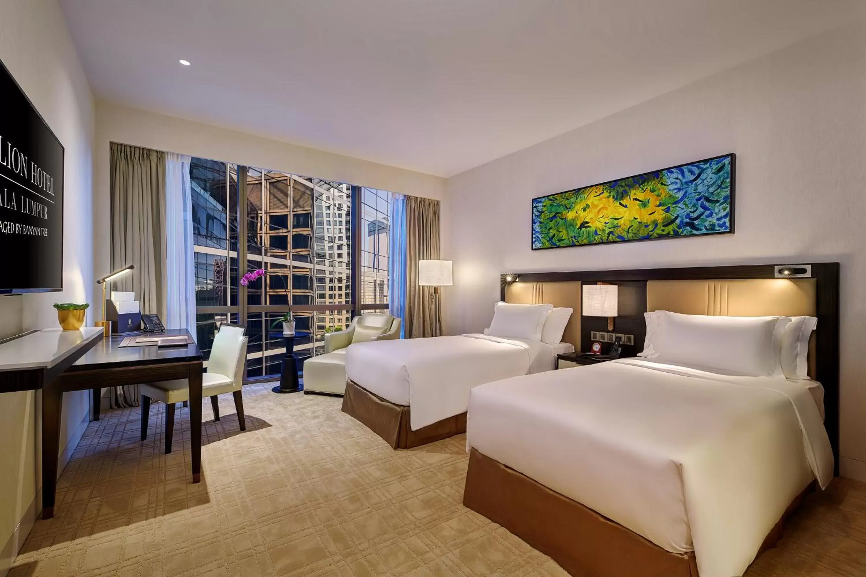 TV and multimedia in Pavilion Hotel Kuala Lumpur Managed by Banyan Tree