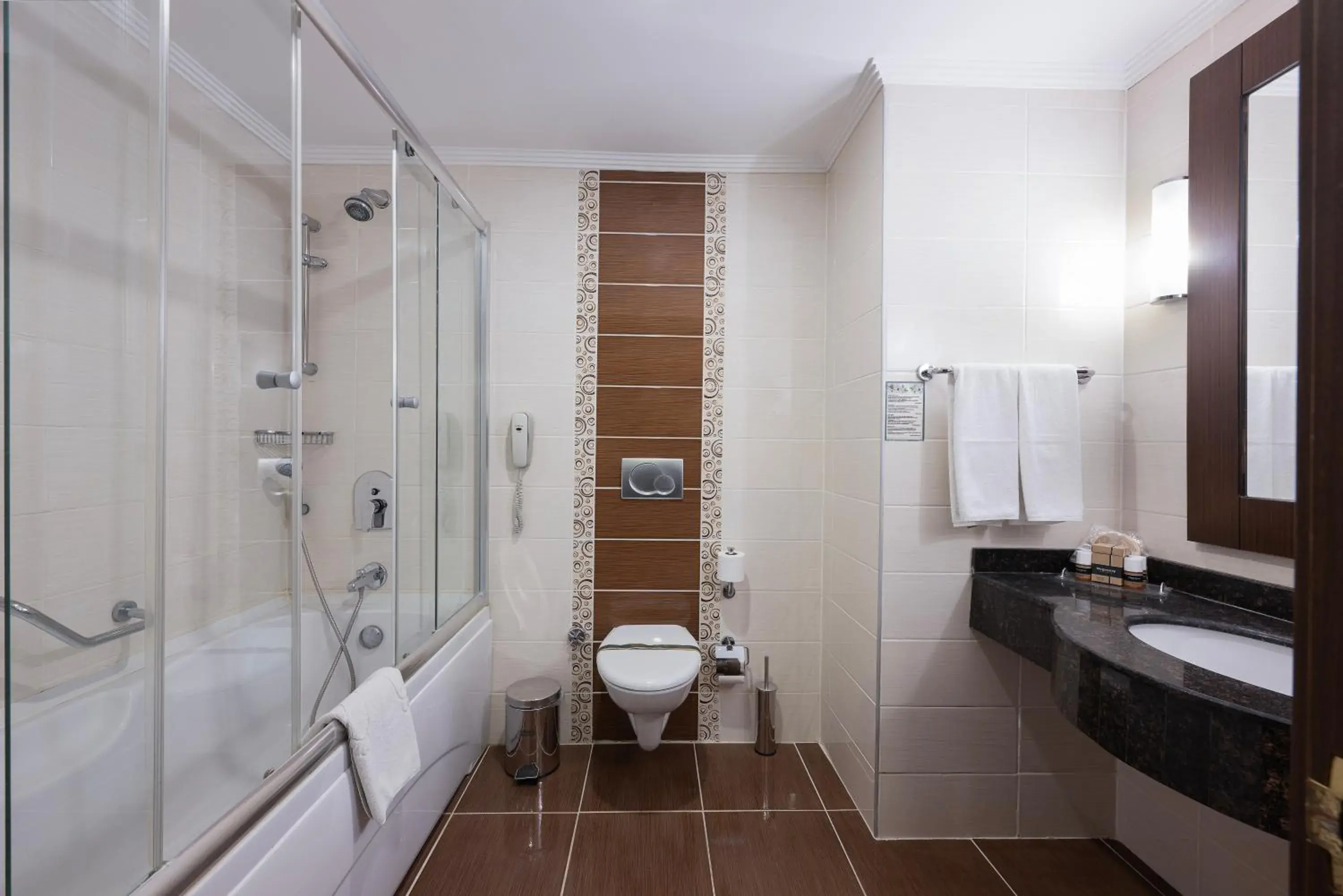 Bathroom in Megasaray Westbeach Antalya - All Inclusive