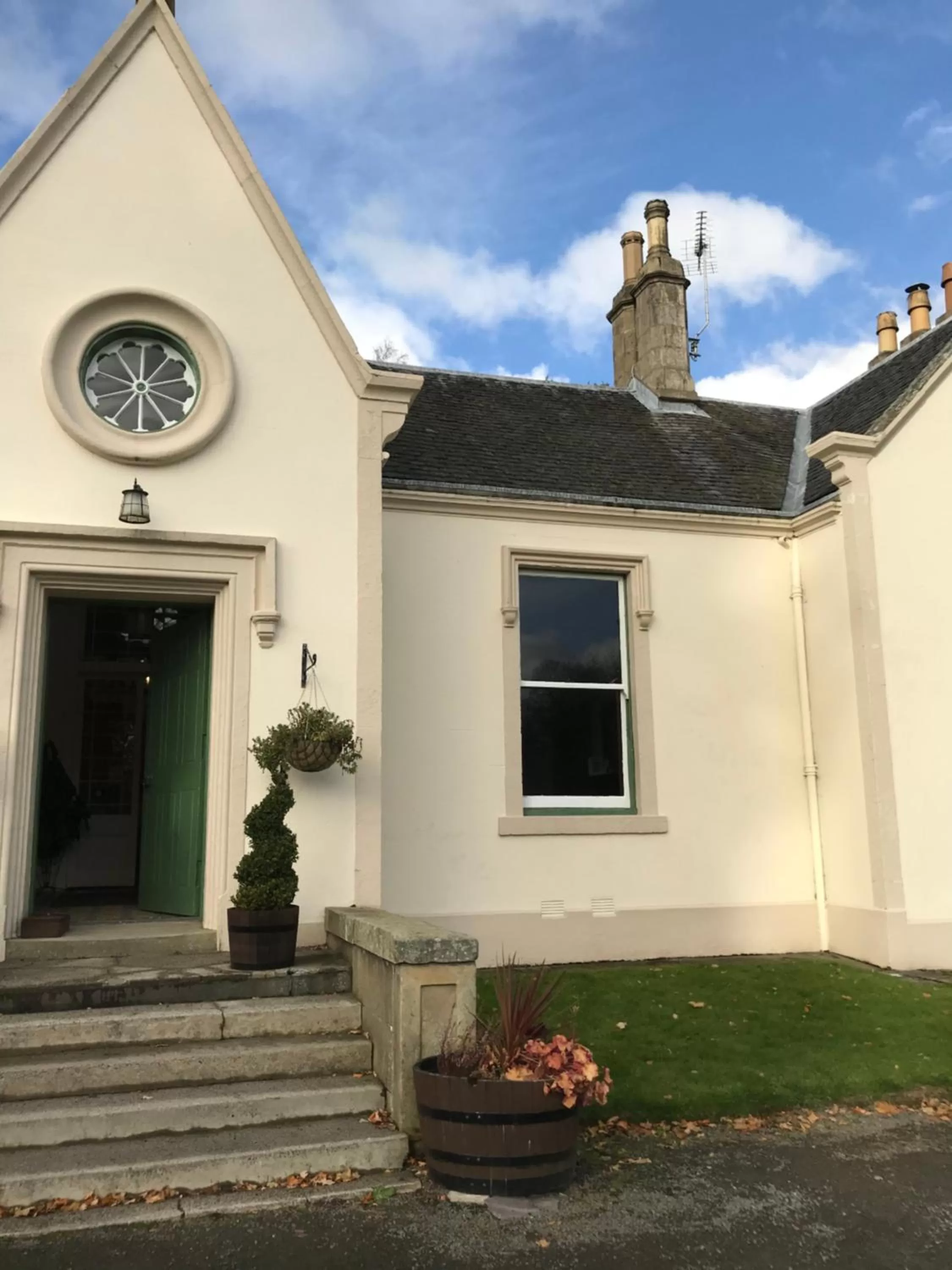 Property building in West Plean House