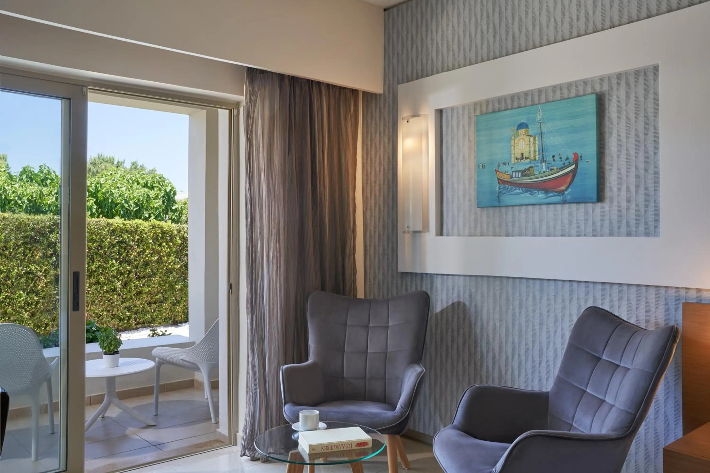 Seating area in Atlantica Amalthia Beach Hotel - Adults Only