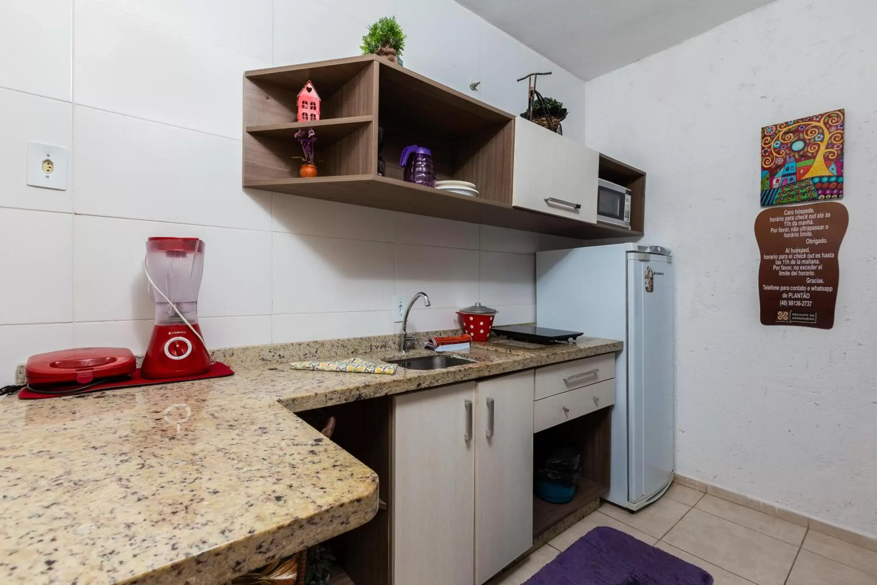 Kitchen or kitchenette, Kitchen/Kitchenette in Pousada Recanto do Aconchego