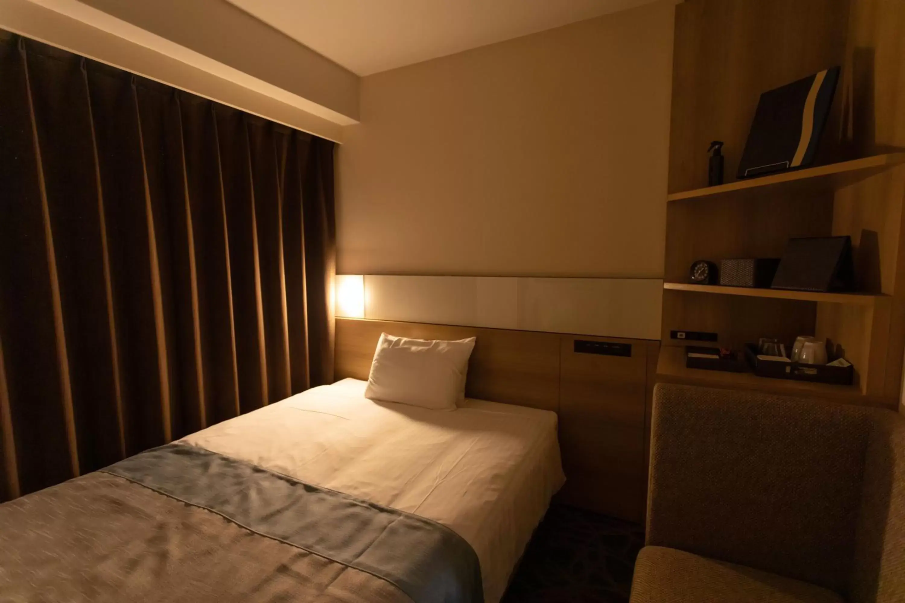 Bedroom, Bed in Hotel Hokke Club Naha Shintoshin