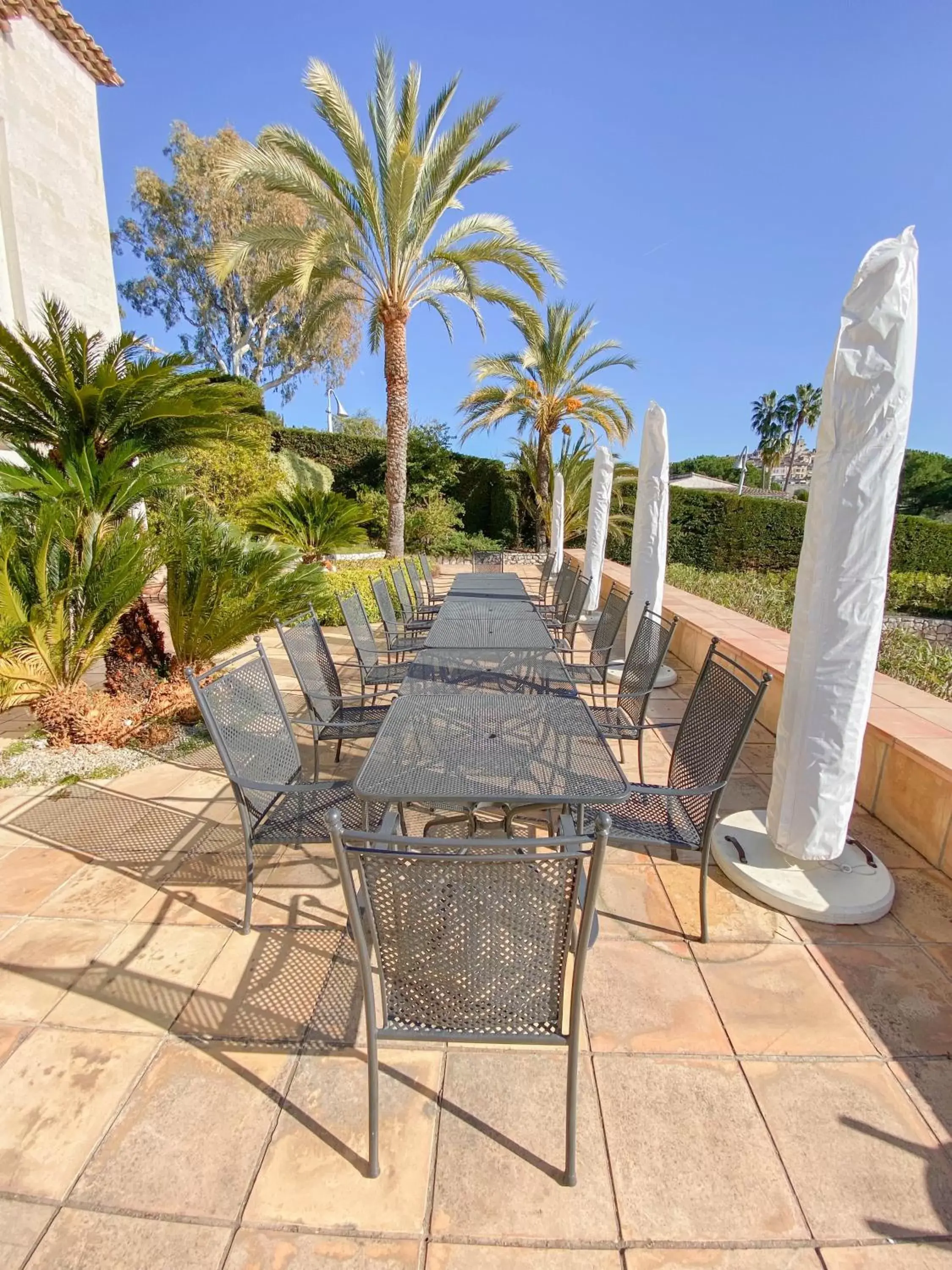 Dining area in Villa St Maxime