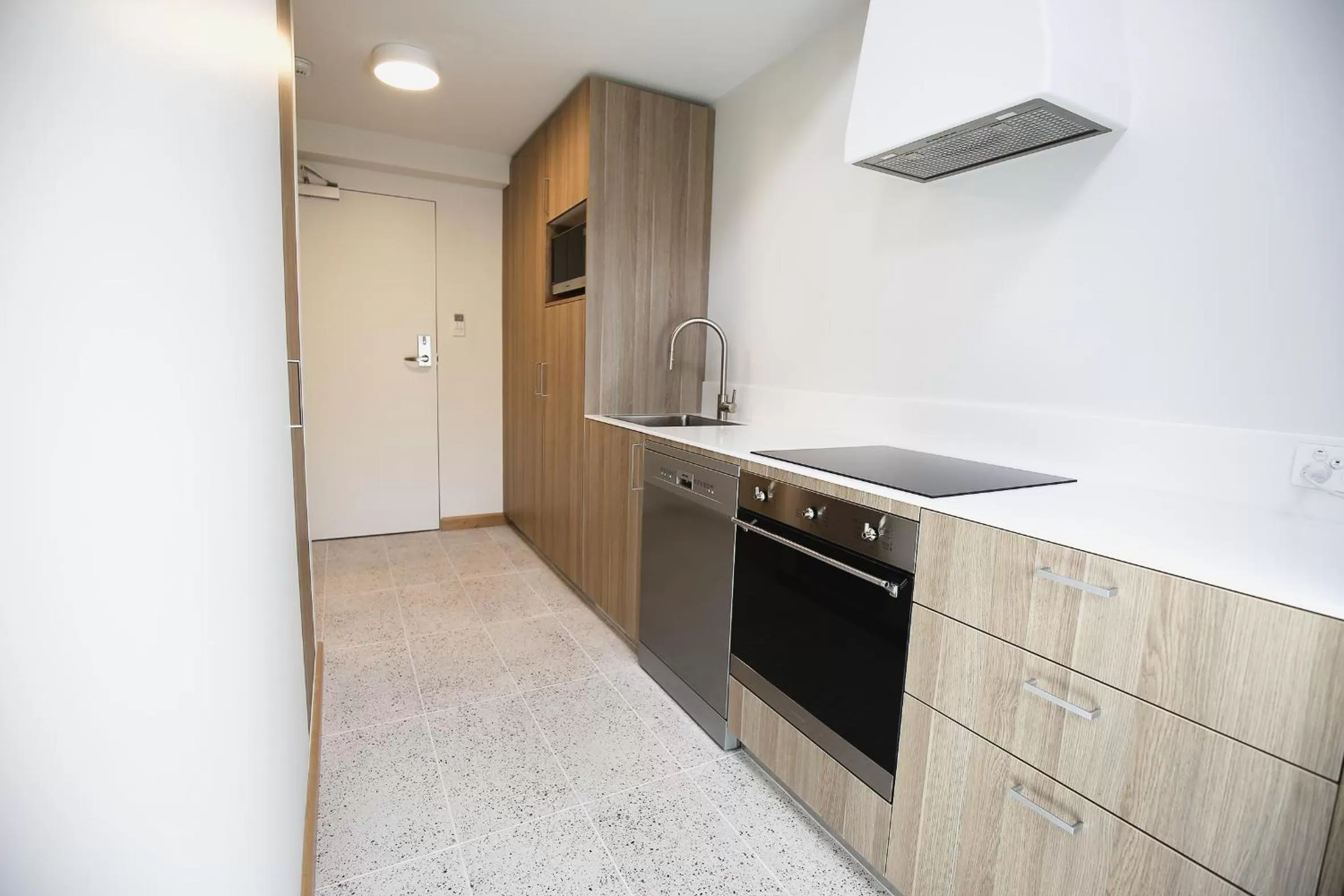 Kitchen or kitchenette in Salamanca Inn