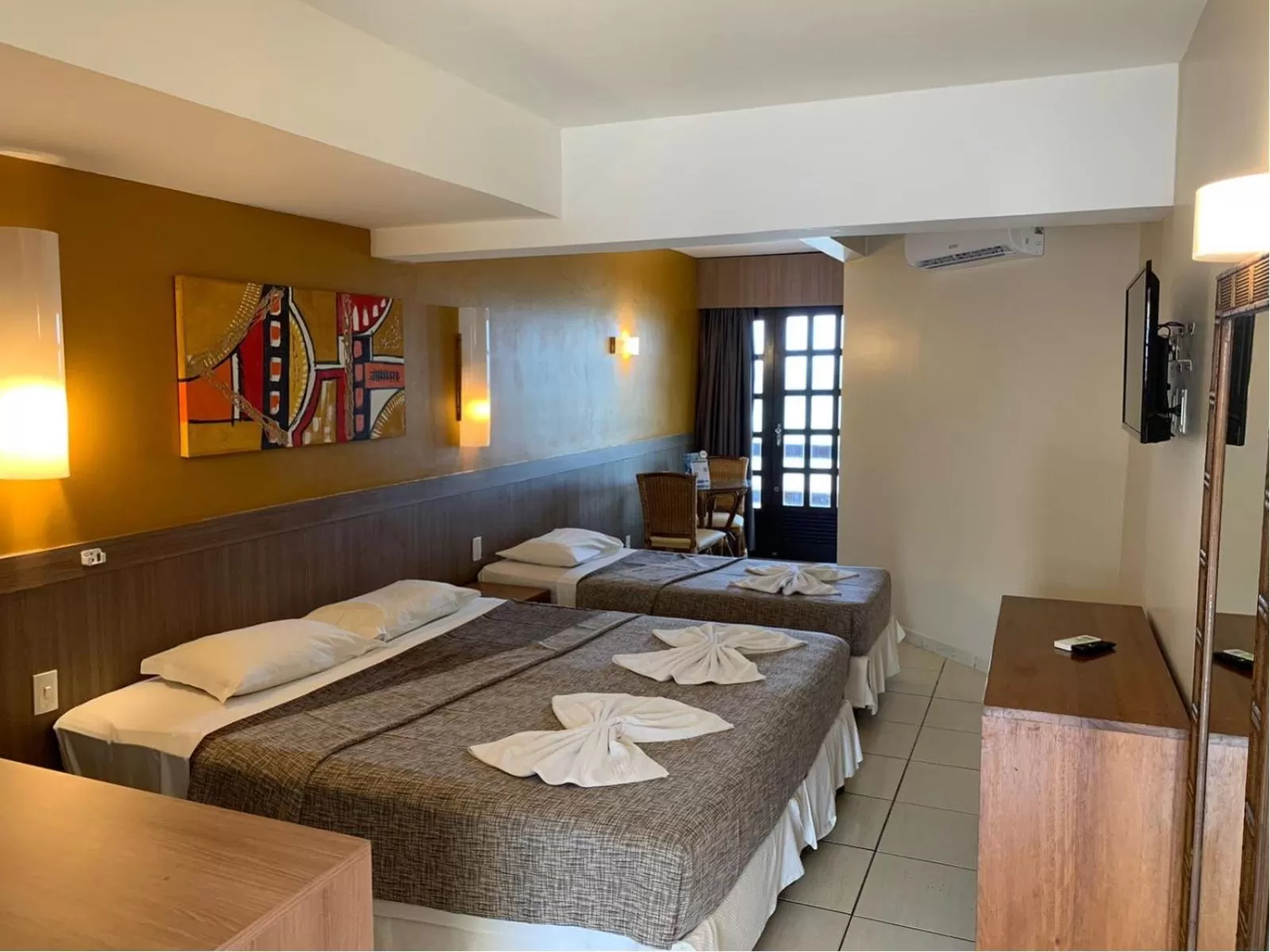 Bedroom, Bed in Lumar Hotel PontaNegra